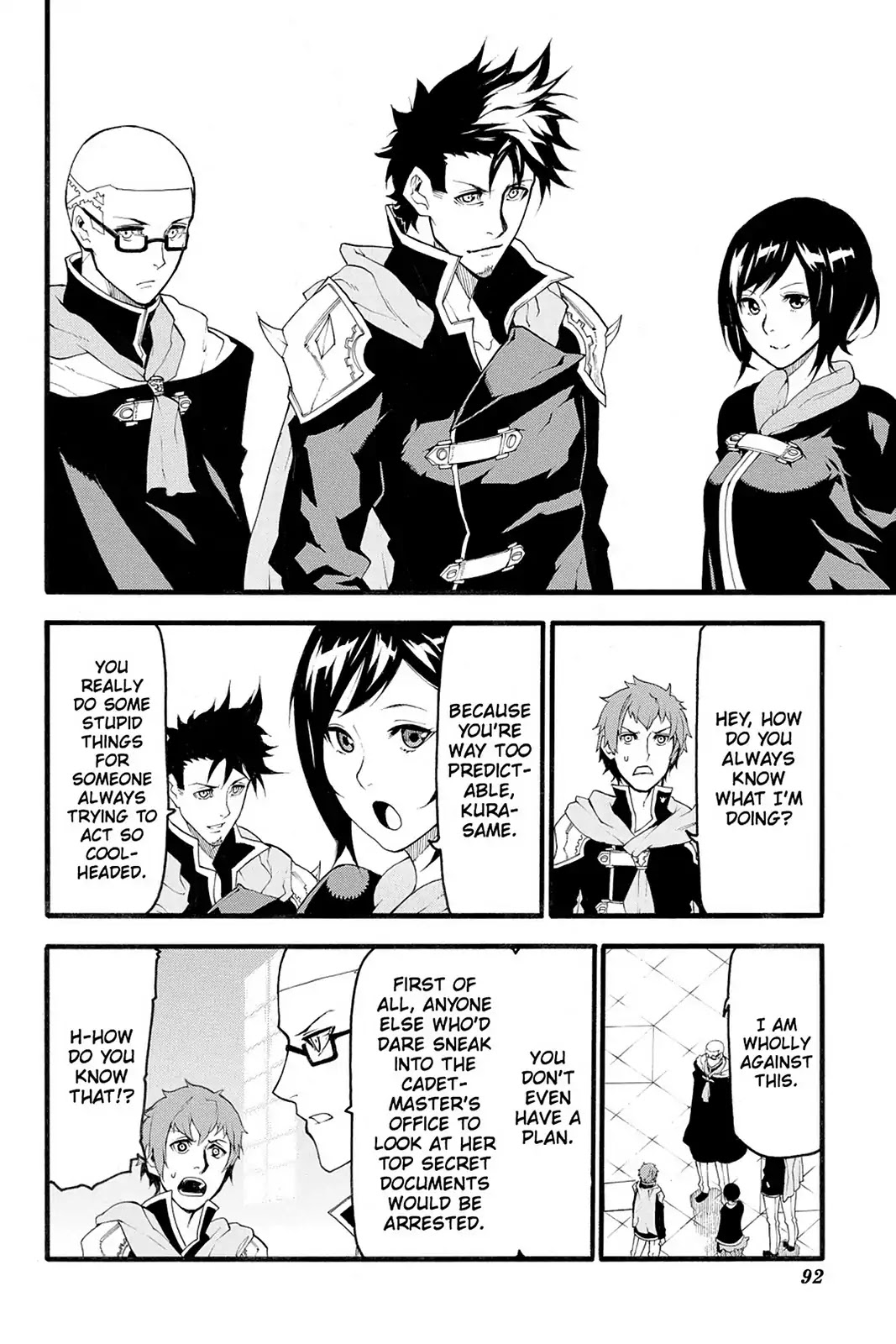 Final Fantasy Type-0 Side Story: The Ice Reaper Chapter 11 page 22 - Chapter 11: Decisions