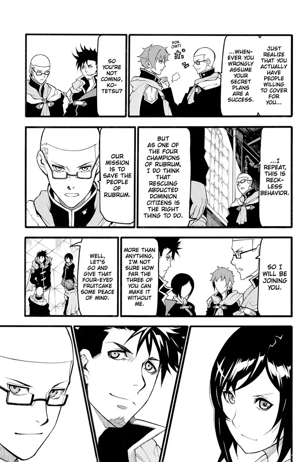 Final Fantasy Type-0 Side Story: The Ice Reaper Chapter 11 page 23 - Chapter 11: Decisions