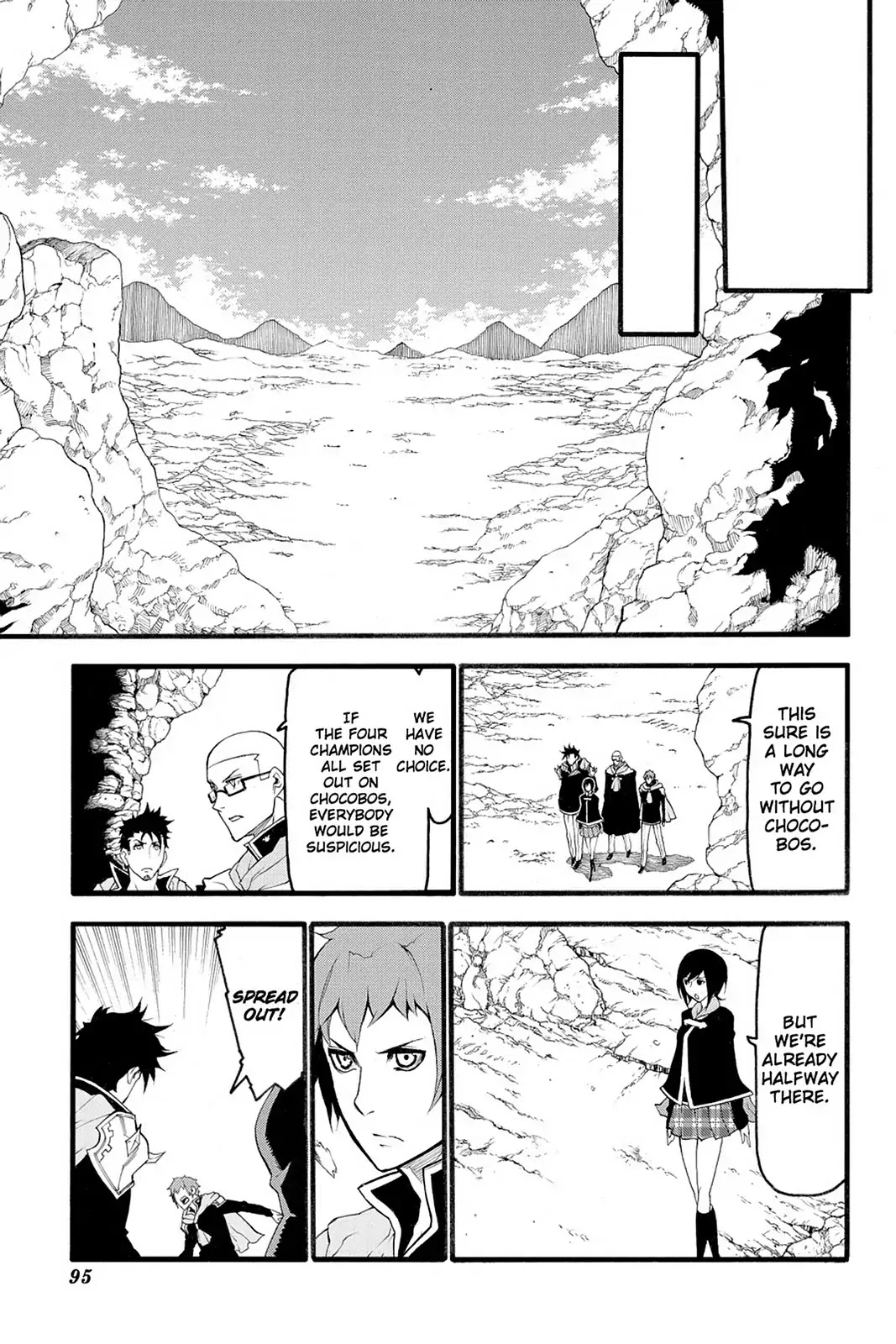 Final Fantasy Type-0 Side Story: The Ice Reaper Chapter 11 page 25 - Chapter 11: Decisions