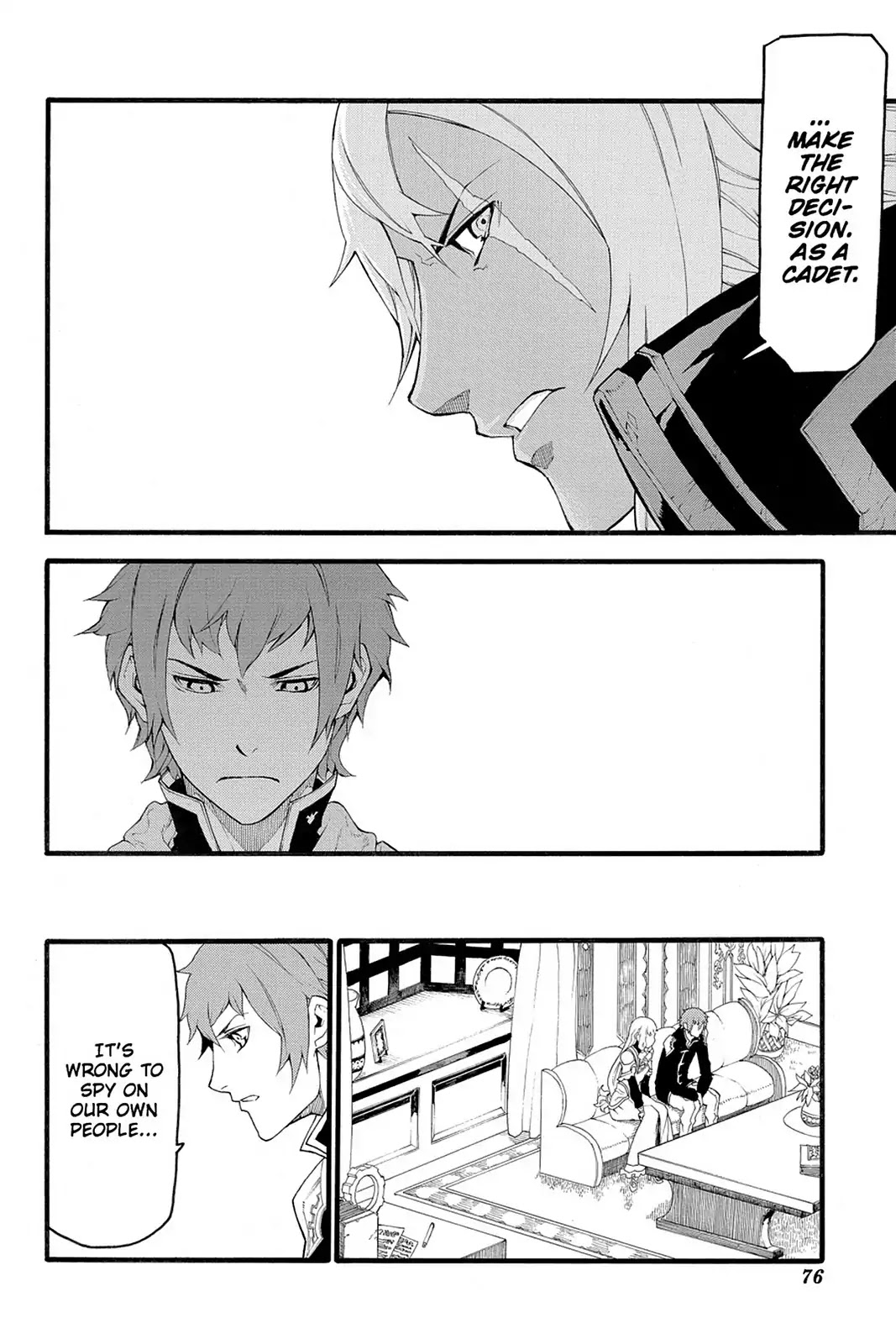 Final Fantasy Type-0 Side Story: The Ice Reaper Chapter 11 page 6 - Chapter 11: Decisions