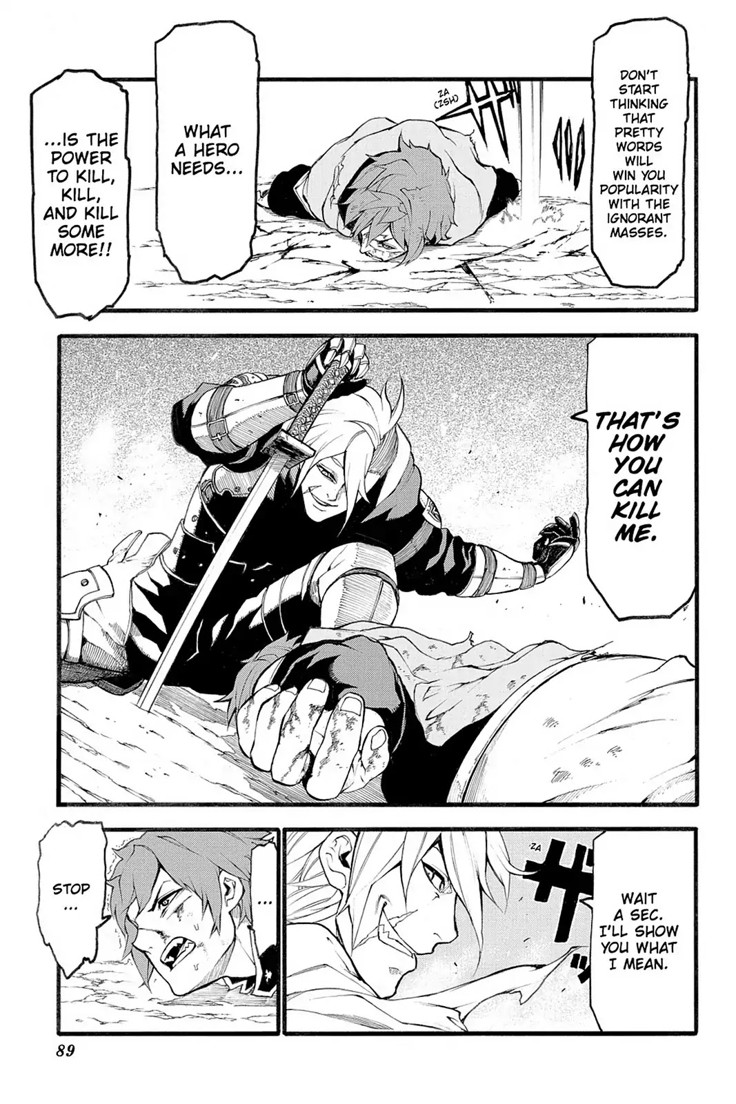 Final Fantasy Type-0 Side Story: The Ice Reaper Chapter 16 page 12 - Chapter 16: Betrayal