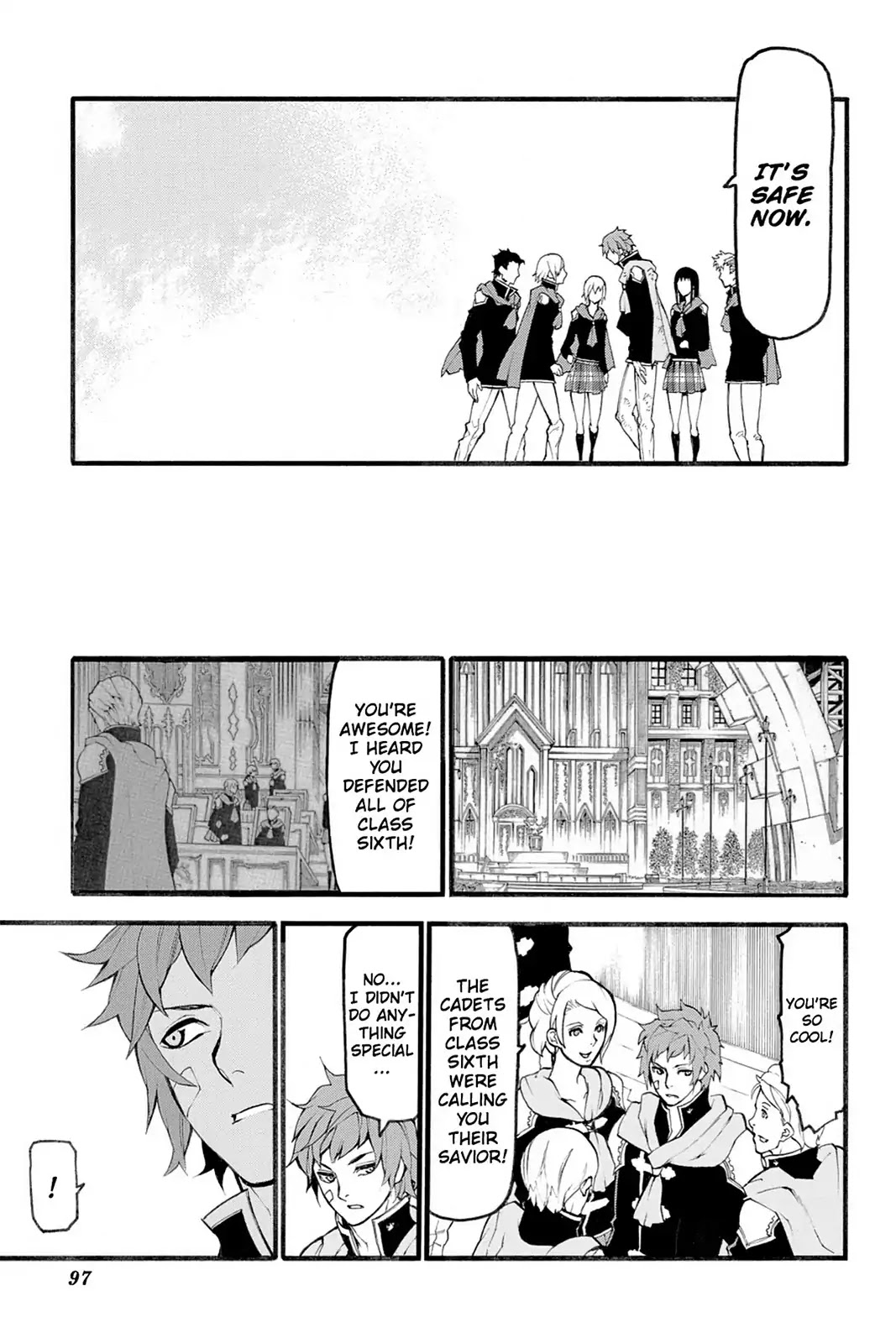 Final Fantasy Type-0 Side Story: The Ice Reaper Chapter 16 page 19 - Chapter 16: Betrayal