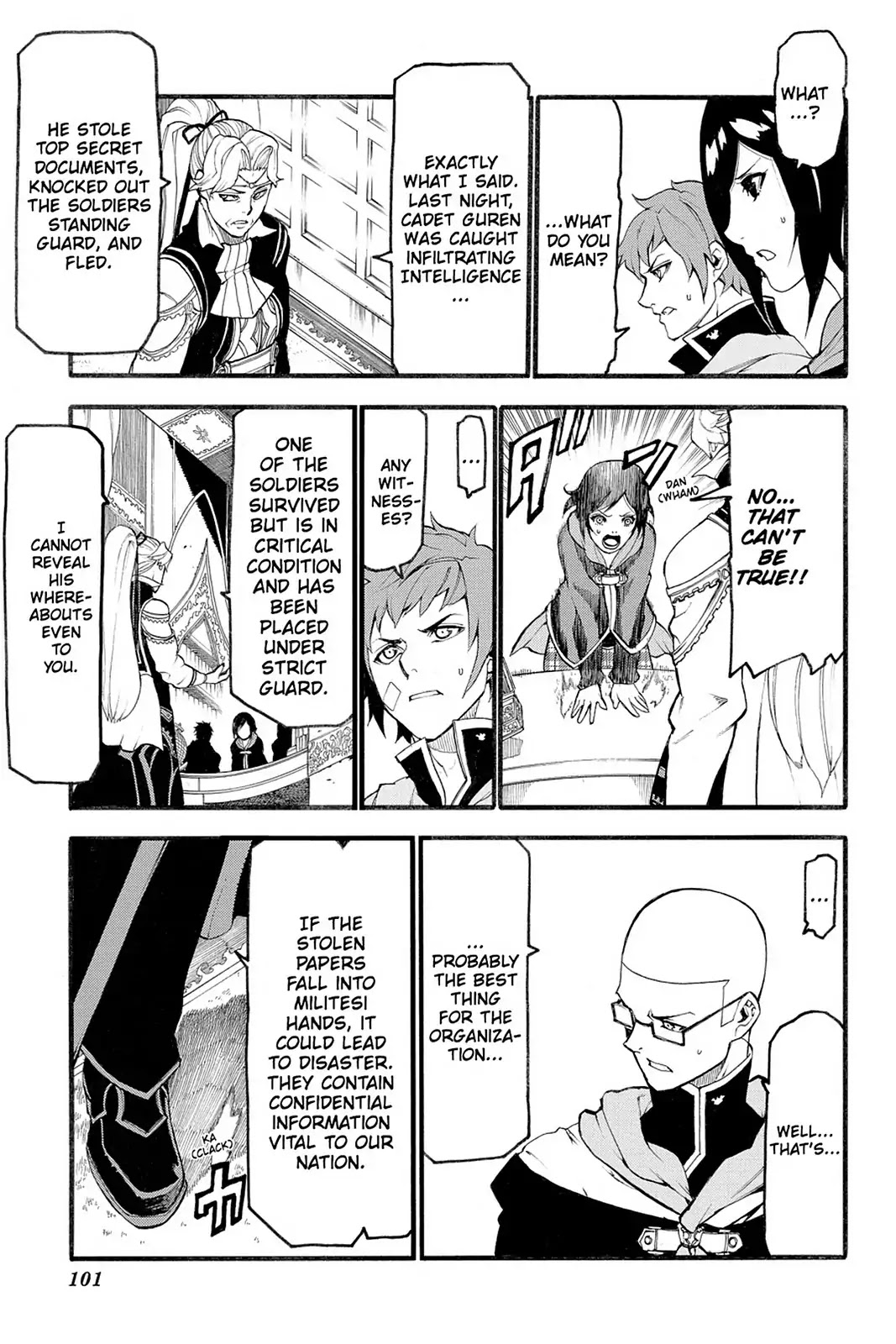 Final Fantasy Type-0 Side Story: The Ice Reaper Chapter 16 page 23 - Chapter 16: Betrayal