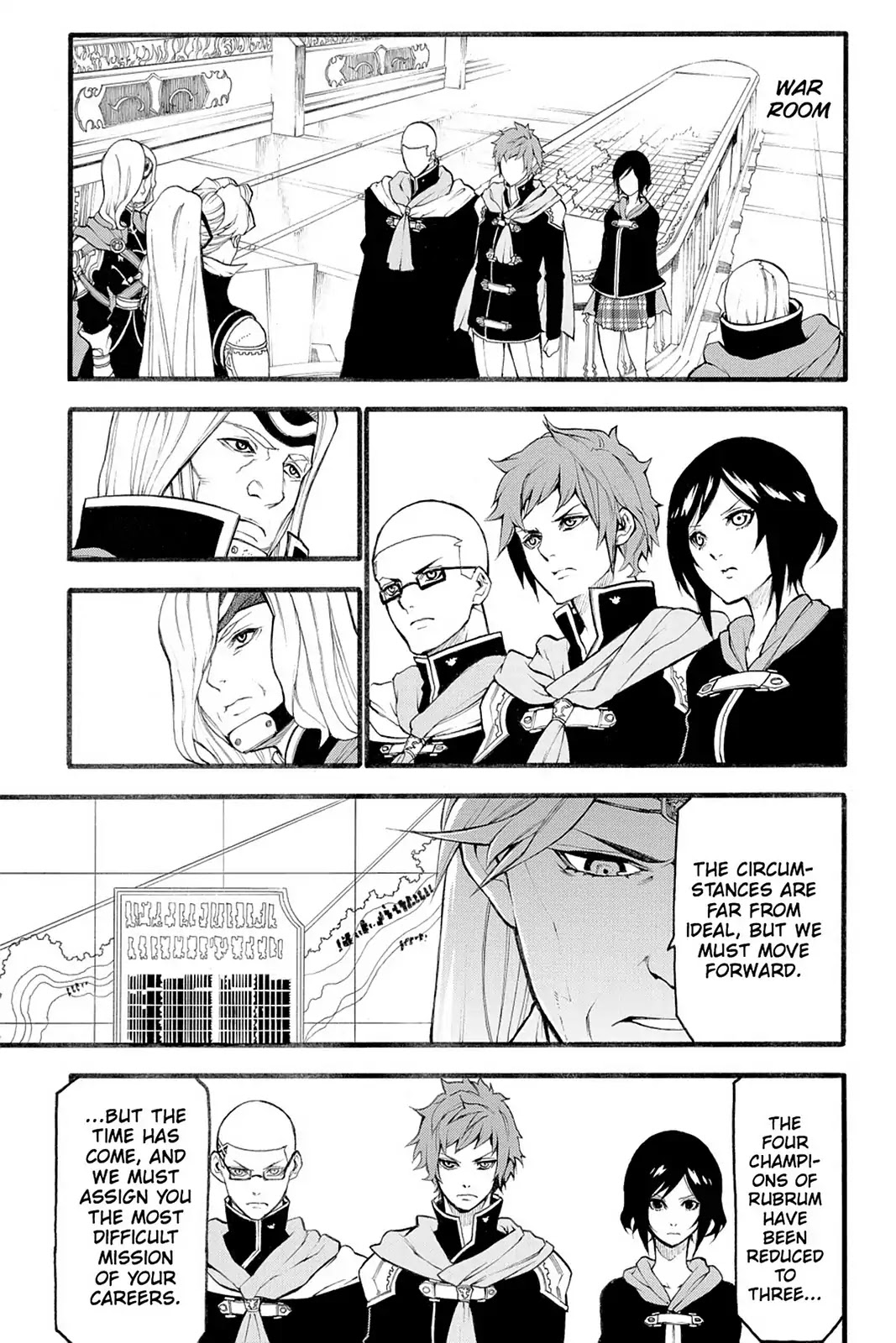 Final Fantasy Type-0 Side Story: The Ice Reaper Chapter 16 page 35 - Chapter 16: Betrayal