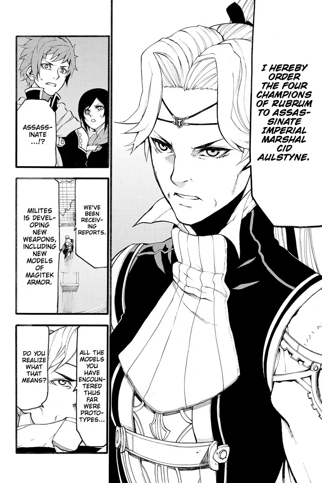 Final Fantasy Type-0 Side Story: The Ice Reaper Chapter 16 page 36 - Chapter 16: Betrayal