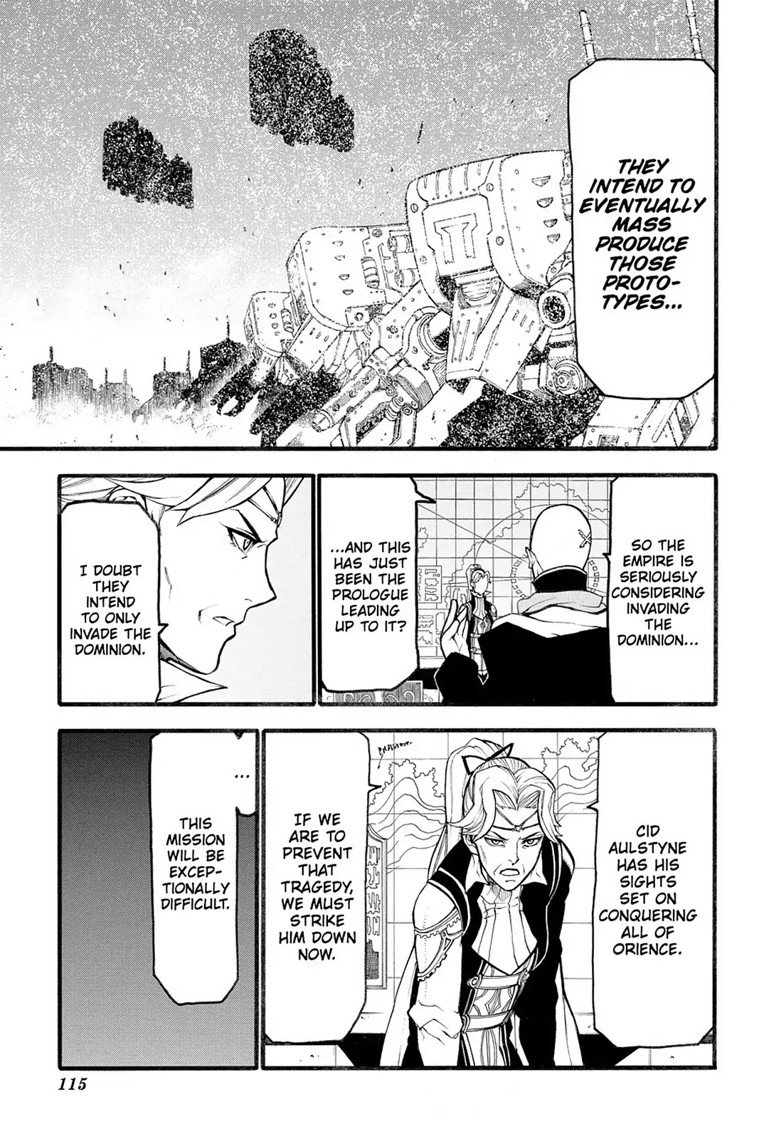 Final Fantasy Type-0 Side Story: The Ice Reaper Chapter 16 page 37 - Chapter 16: Betrayal