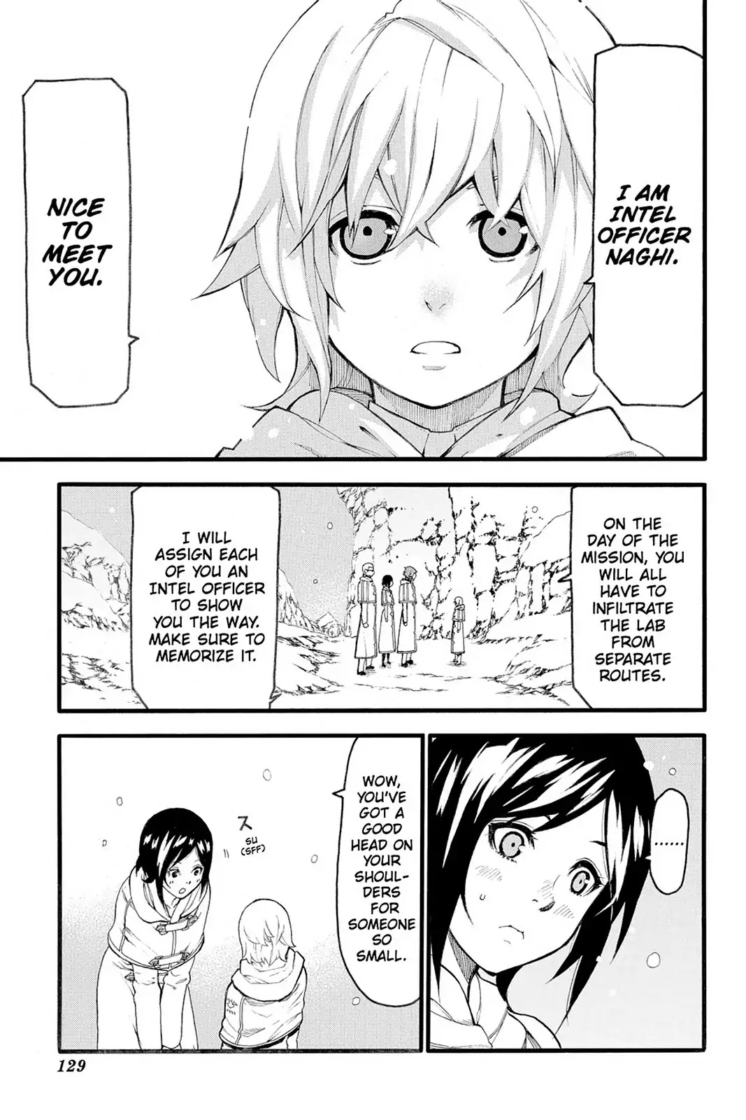 Final Fantasy Type-0 Side Story: The Ice Reaper Chapter 17 page 11 - Chapter 17: Unconveyed Feelings
