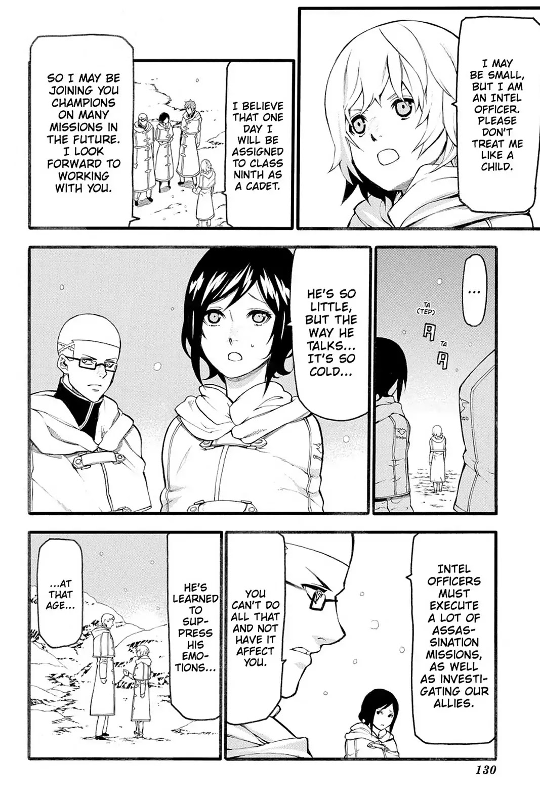 Final Fantasy Type-0 Side Story: The Ice Reaper Chapter 17 page 12 - Chapter 17: Unconveyed Feelings