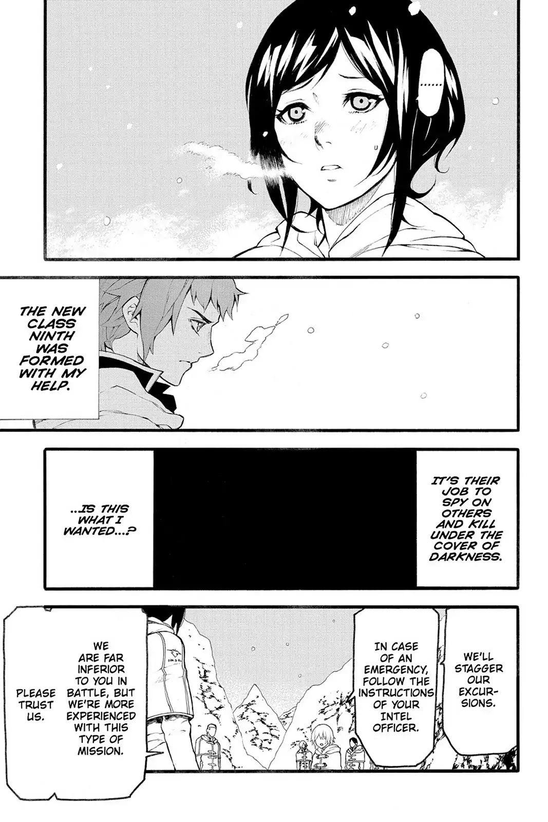 Final Fantasy Type-0 Side Story: The Ice Reaper Chapter 17 page 13 - Chapter 17: Unconveyed Feelings