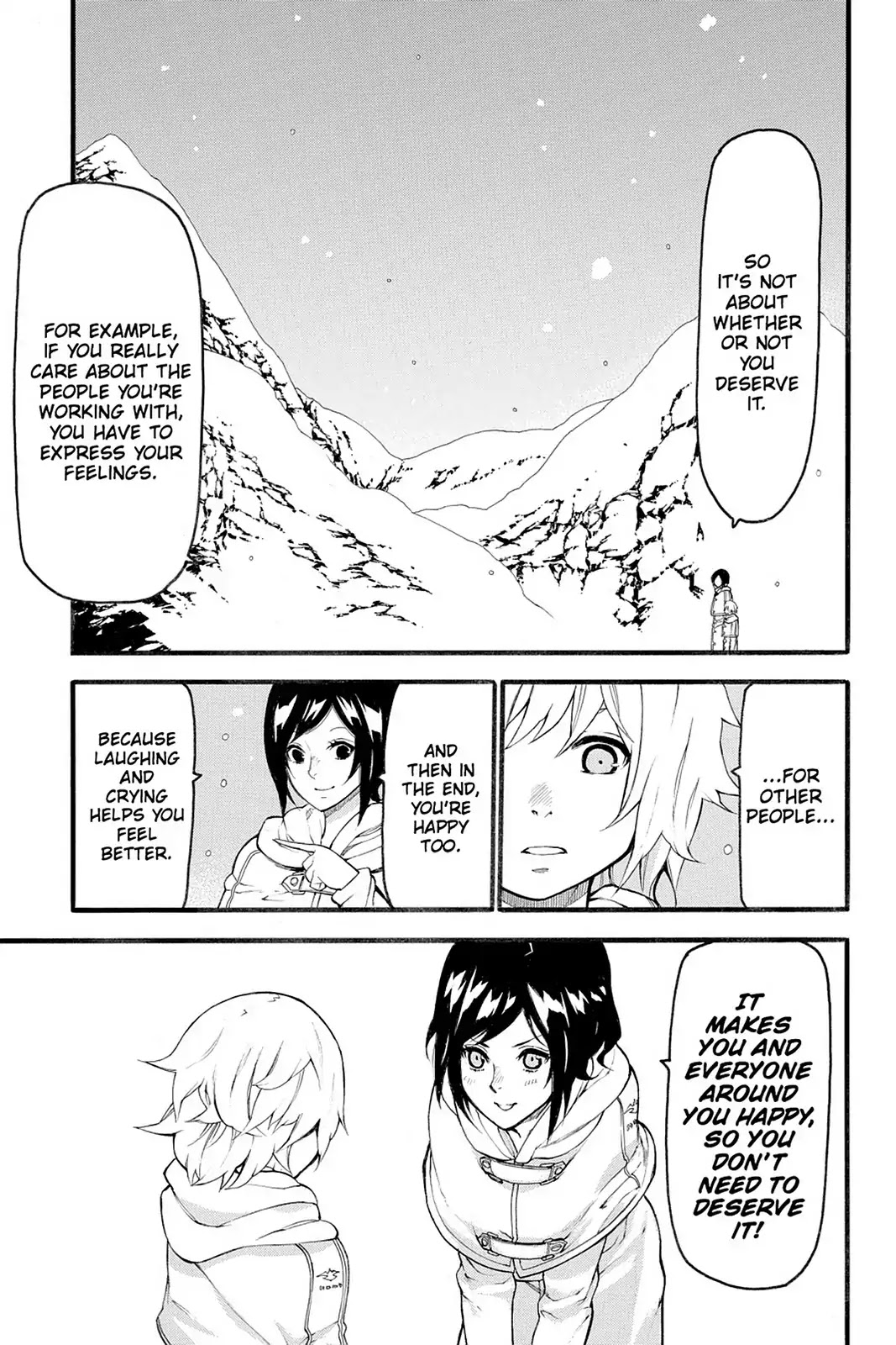 Final Fantasy Type-0 Side Story: The Ice Reaper Chapter 17 page 21 - Chapter 17: Unconveyed Feelings