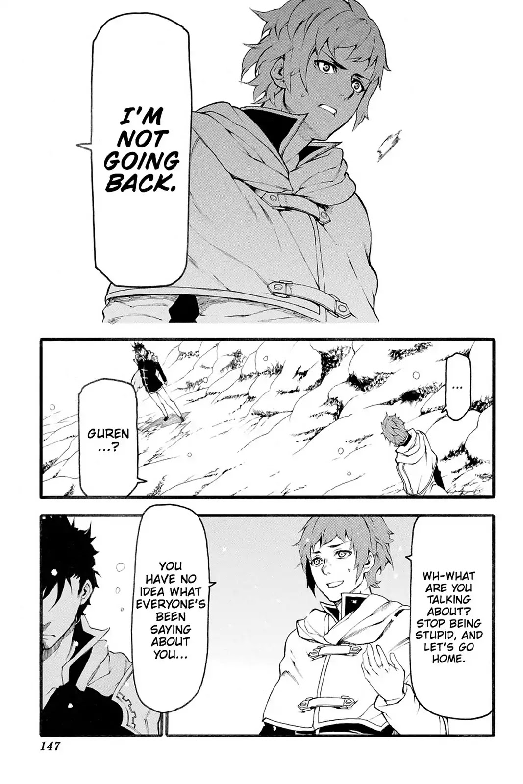 Final Fantasy Type-0 Side Story: The Ice Reaper Chapter 17 page 28 - Chapter 17: Unconveyed Feelings