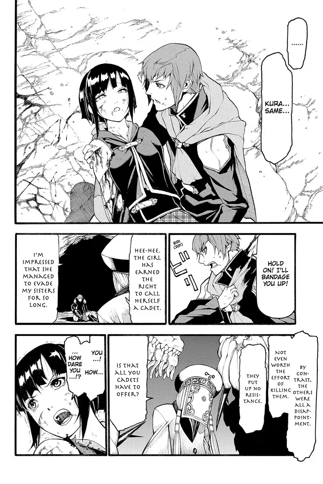 Final Fantasy Type-0 Side Story: The Ice Reaper Chapter 2 page 19 - Chapter 2: In the Darkness