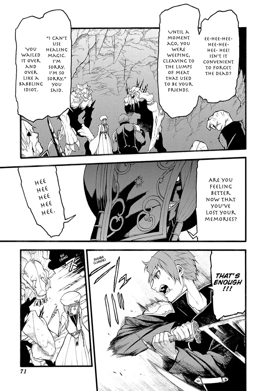 Final Fantasy Type-0 Side Story: The Ice Reaper Chapter 2 page 20 - Chapter 2: In the Darkness
