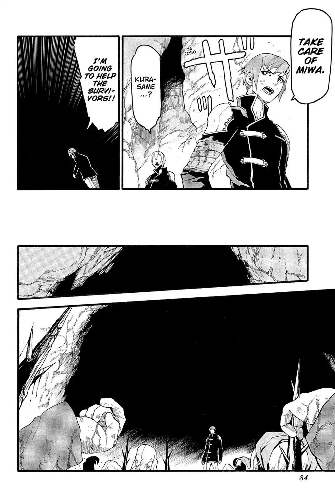 Final Fantasy Type-0 Side Story: The Ice Reaper Chapter 2 page 33 - Chapter 2: In the Darkness