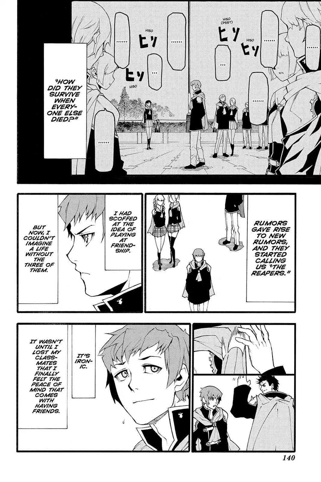 Final Fantasy Type-0 Side Story: The Ice Reaper Chapter 4 page 10 - Chapter 4: Varied Emotions