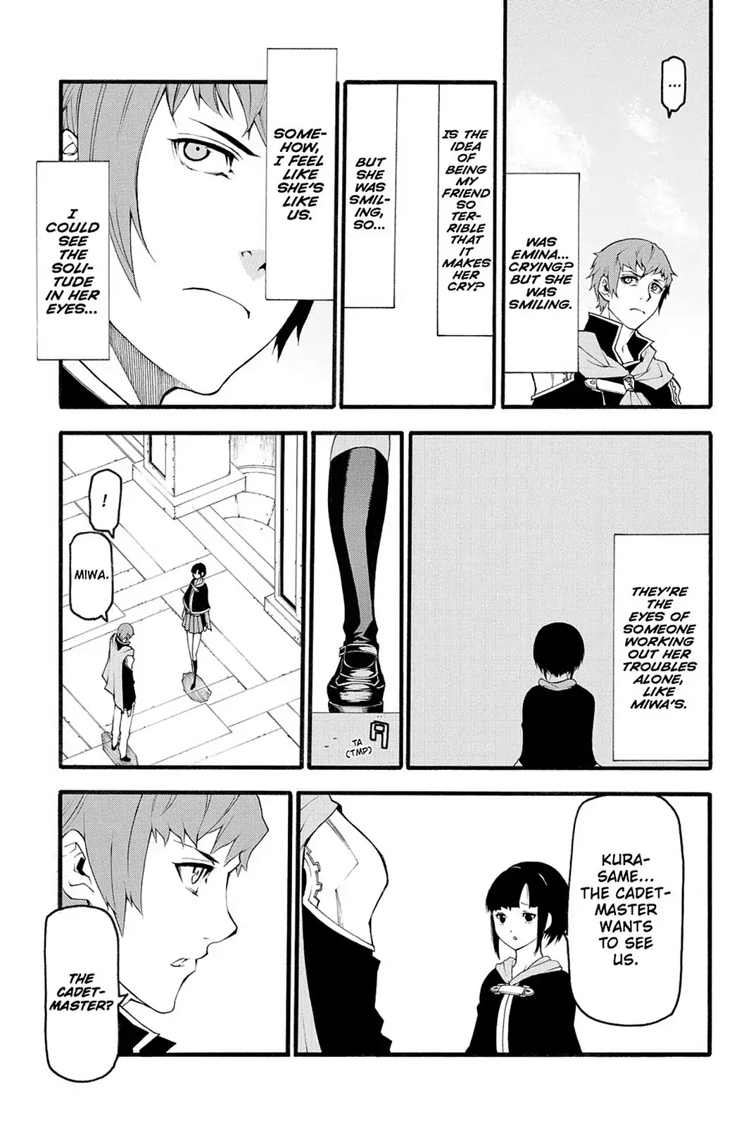 Final Fantasy Type-0 Side Story: The Ice Reaper Chapter 4 page 17 - Chapter 4: Varied Emotions