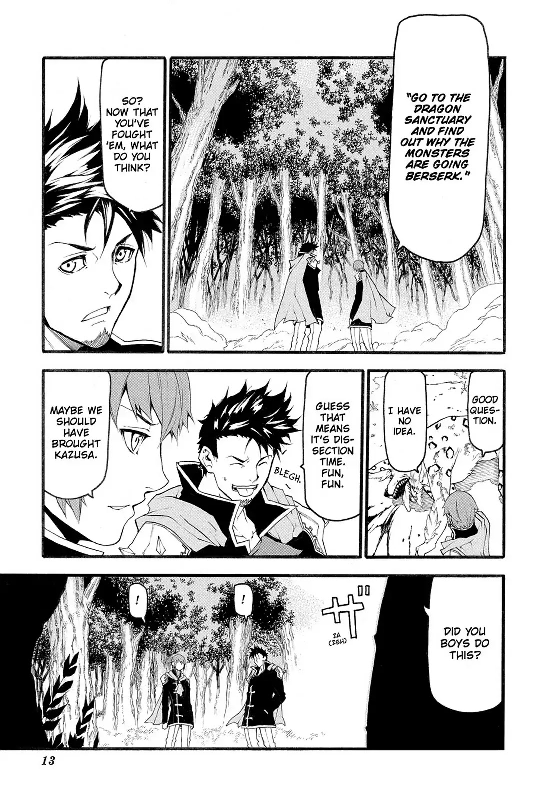 Final Fantasy Type-0 Side Story: The Ice Reaper Chapter 5 page 15 - Chapter 5: Chance Encounters