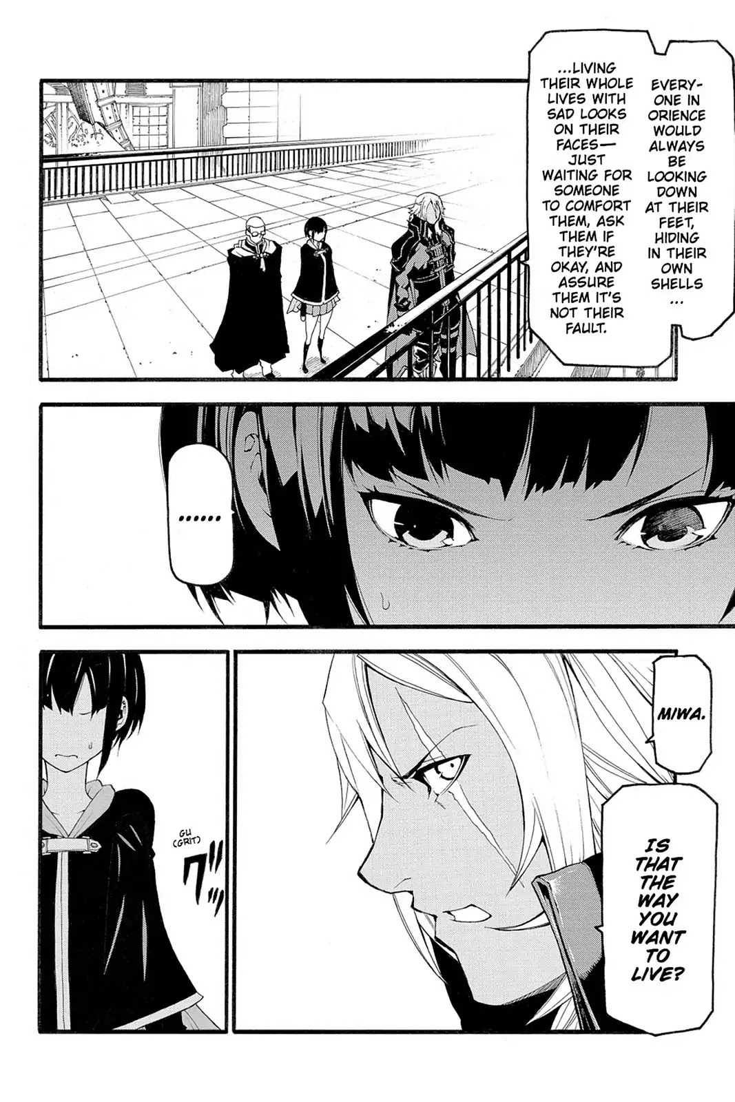 Final Fantasy Type-0 Side Story: The Ice Reaper Chapter 5 page 34 - Chapter 5: Chance Encounters