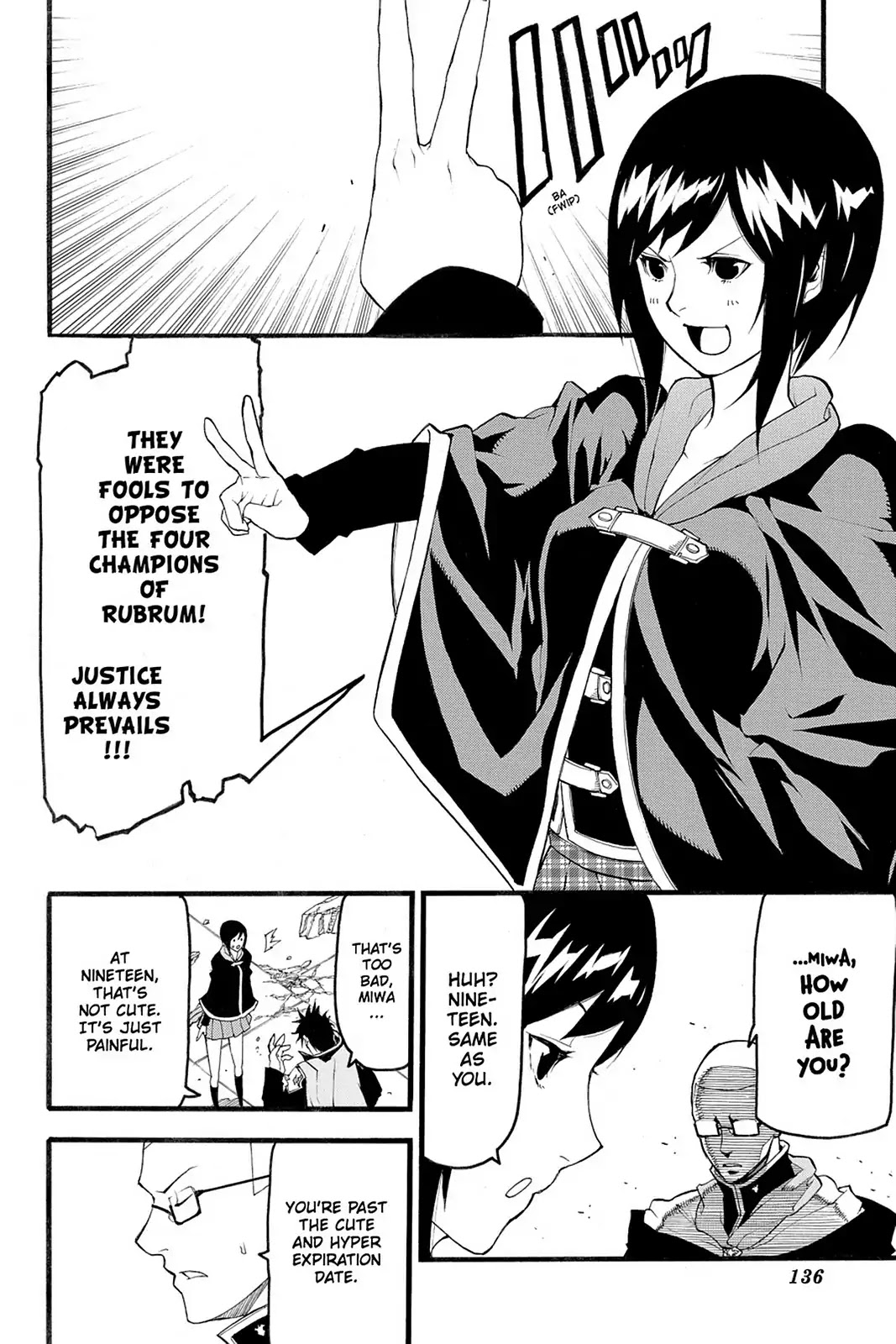 Final Fantasy Type-0 Side Story: The Ice Reaper Chapter 8 page 4 - Chapter 8: Escort