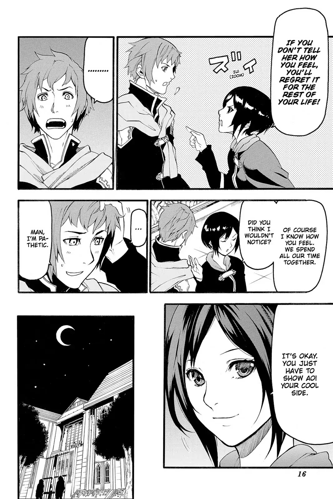 Final Fantasy Type-0 Side Story: The Ice Reaper Chapter 9 page 18 - Chapter 9: Where Feelings Go