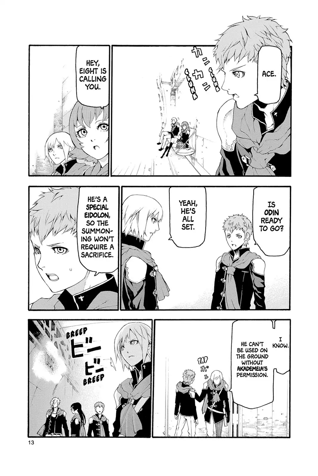 Final Fantasy Type-0 Chapter 1 page 16 - Chapter 1: We Have Arrived