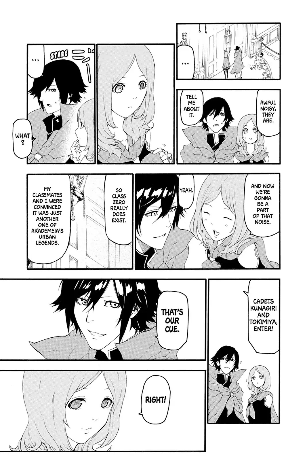Final Fantasy Type-0 Chapter 2 page 17 - Chapter 2: Class Zero