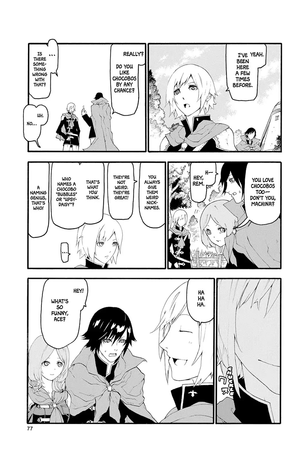Final Fantasy Type-0 Chapter 2 page 21 - Chapter 2: Class Zero
