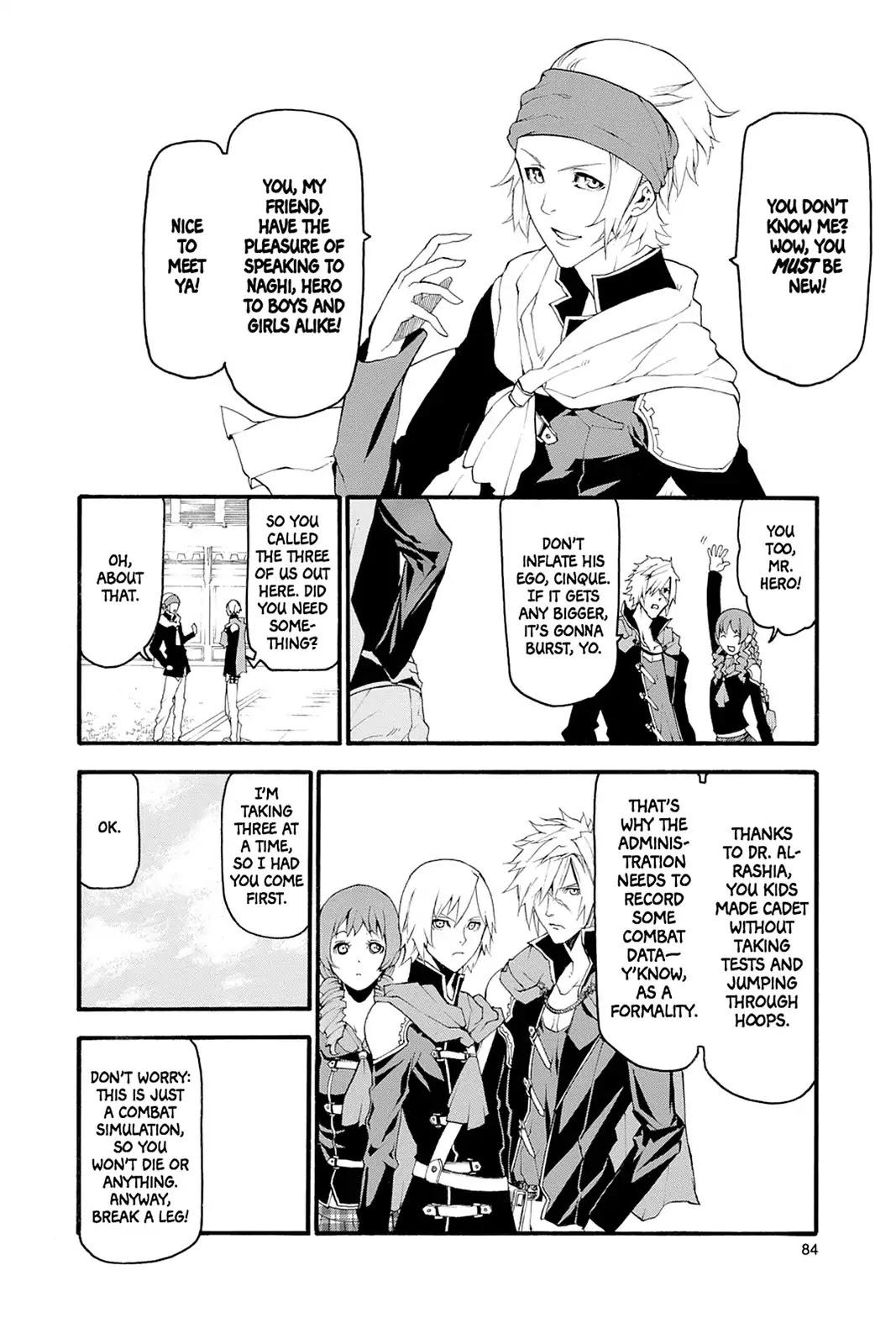 Final Fantasy Type-0 Chapter 2 page 28 - Chapter 2: Class Zero