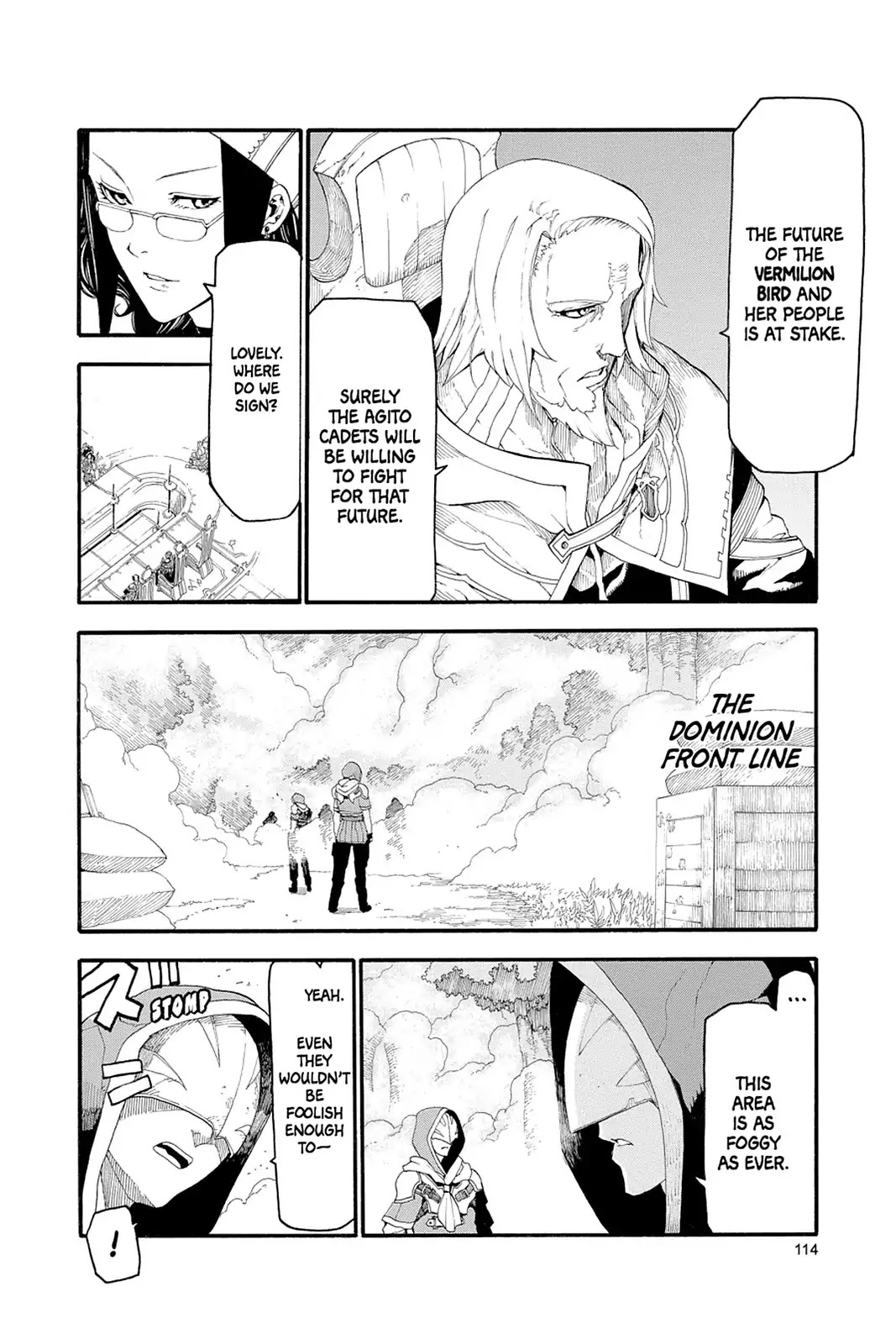 Final Fantasy Type-0 Chapter 3 page 12 - Chapter 3: The Battle of McTighe