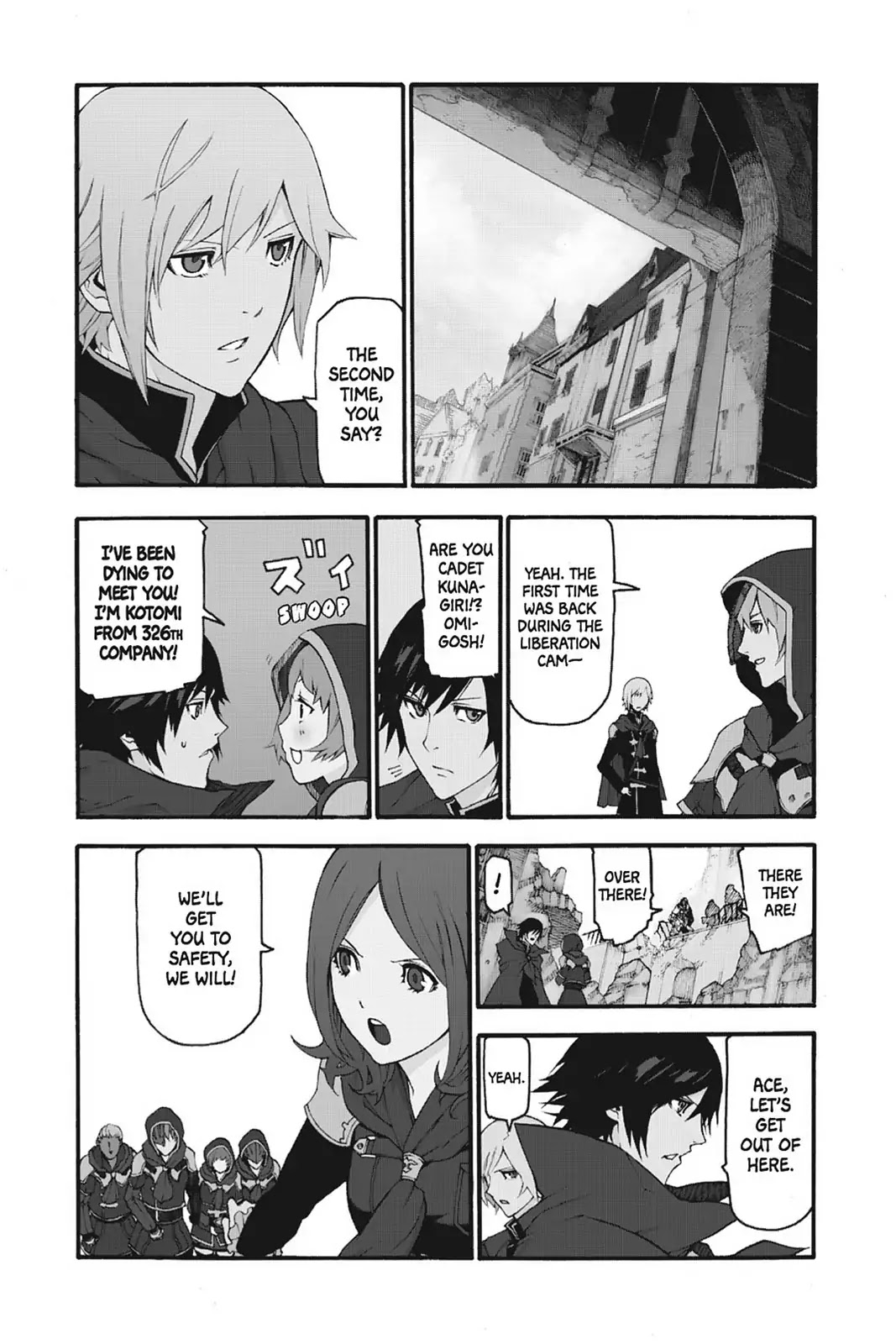 Final Fantasy Type-0 Chapter 4 page 1 - Chapter 4: Beneath the Vermilion Banner [END]