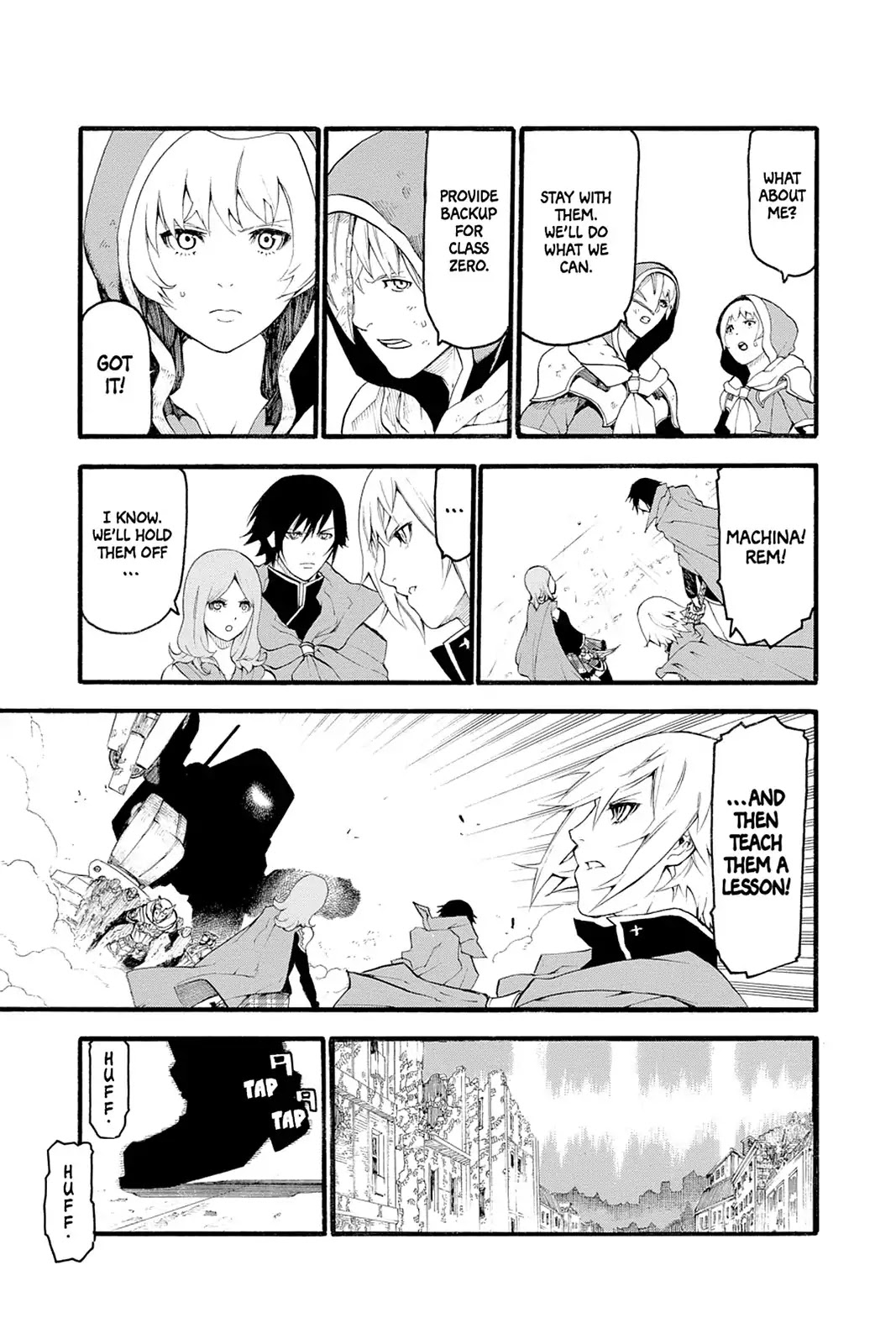 Final Fantasy Type-0 Chapter 4 page 28 - Chapter 4: Beneath the Vermilion Banner [END]