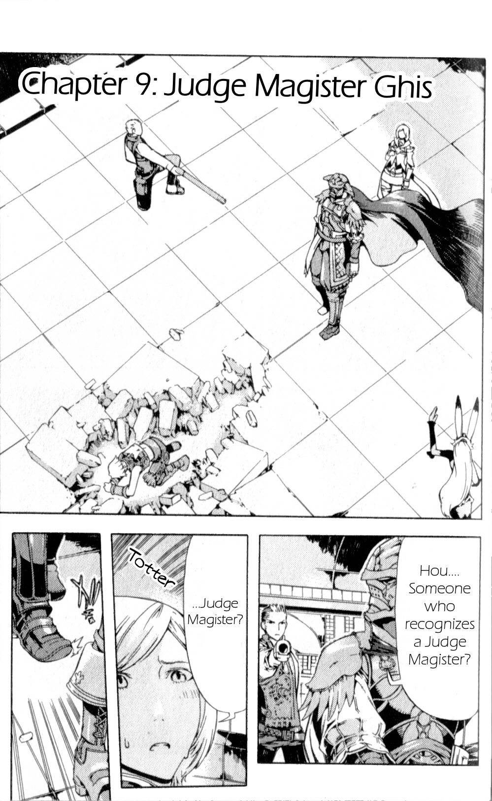 Final Fantasy XII Chapter 9 page 1 - Chapter 9: Judge Magister Ghis