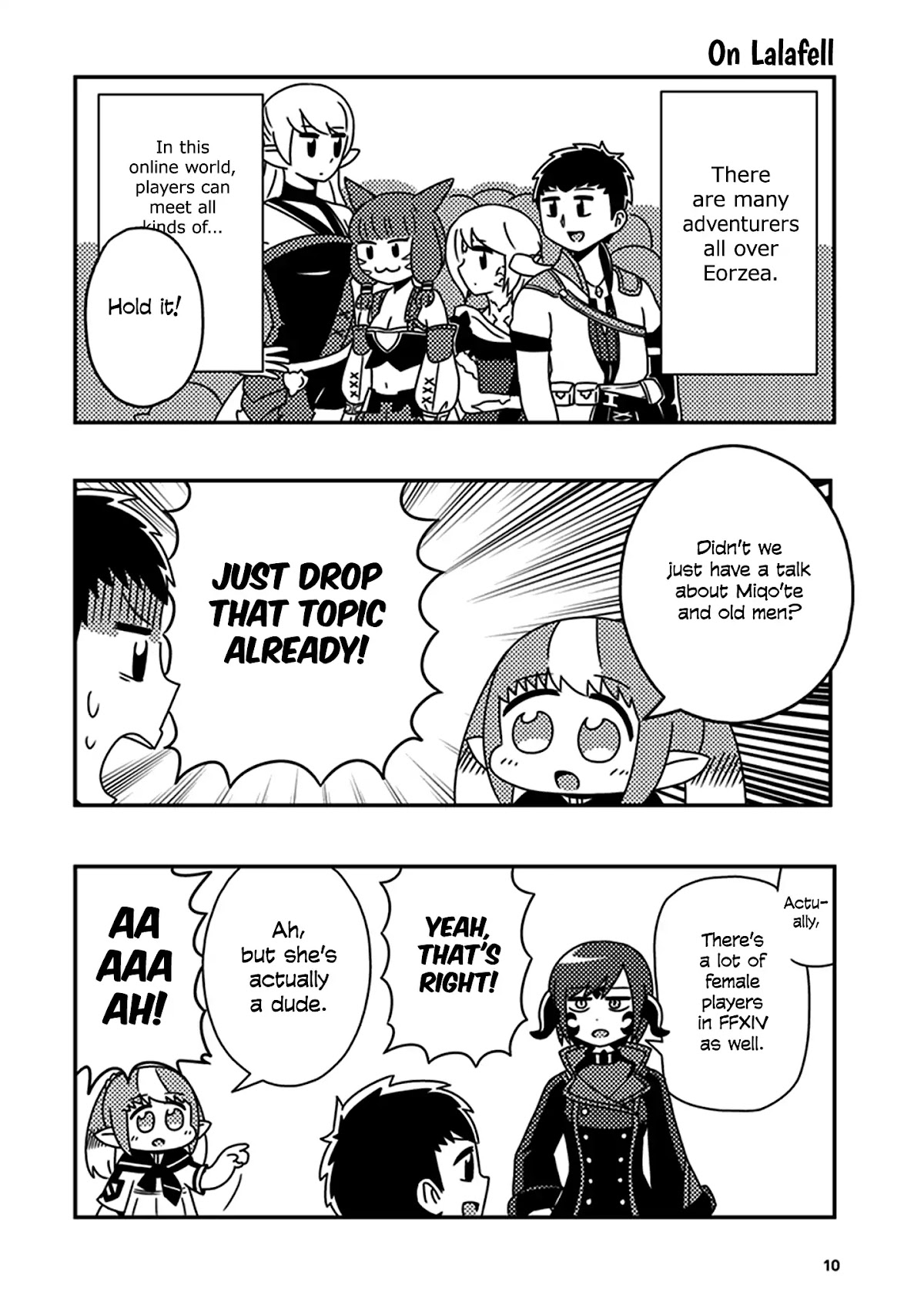 Final Fantasy XIV: Lalafell-sensei Will Teach You! Chapter 1 page 11 - Chapter 1: Beginning of the Adventure