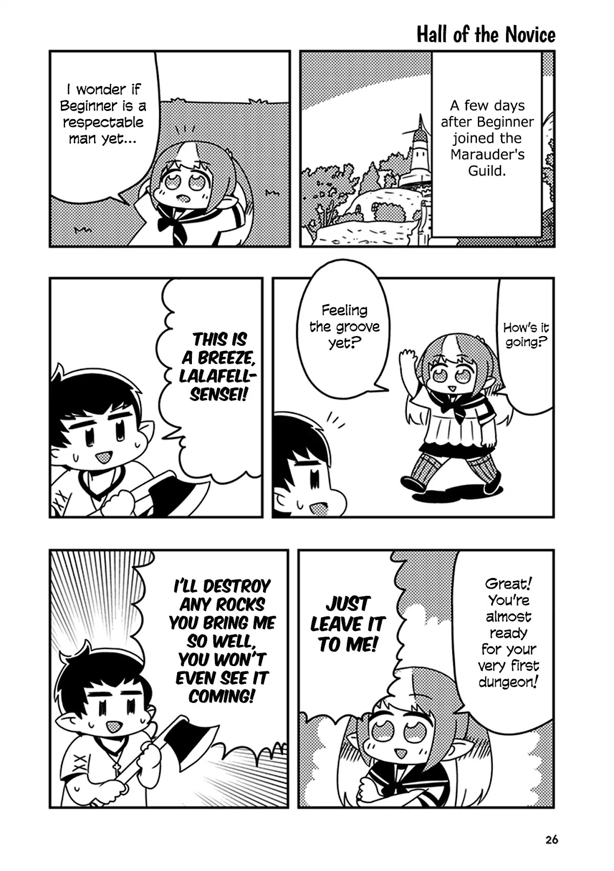 Final Fantasy XIV: Lalafell-sensei Will Teach You! Chapter 2 page 10 - Chapter 2: Let's Pick A Role