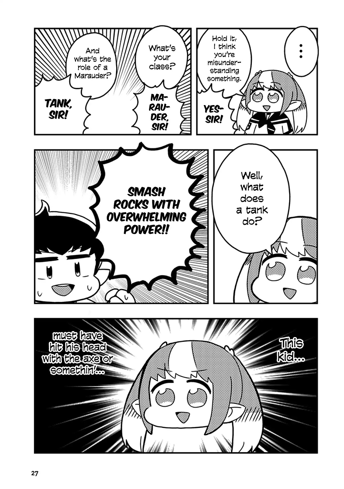 Final Fantasy XIV: Lalafell-sensei Will Teach You! Chapter 2 page 11 - Chapter 2: Let's Pick A Role