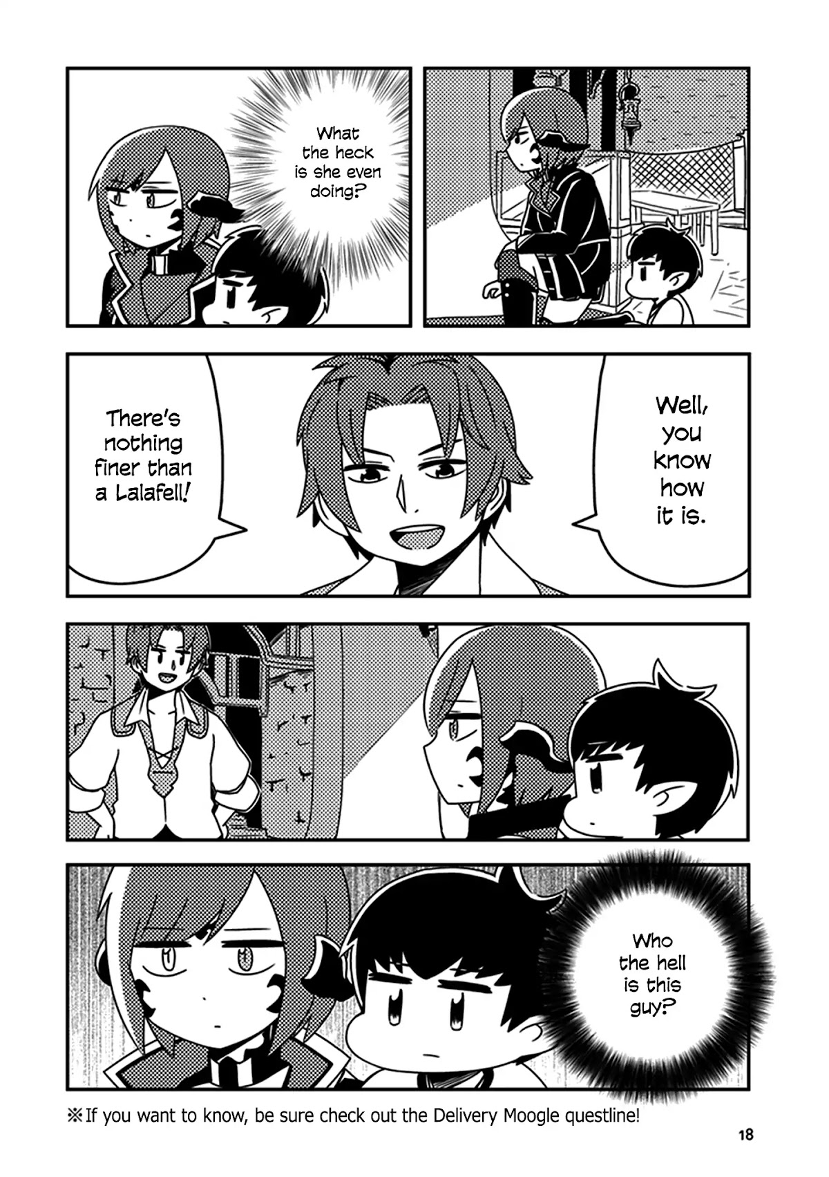 Final Fantasy XIV: Lalafell-sensei Will Teach You! Chapter 2 page 2 - Chapter 2: Let's Pick A Role