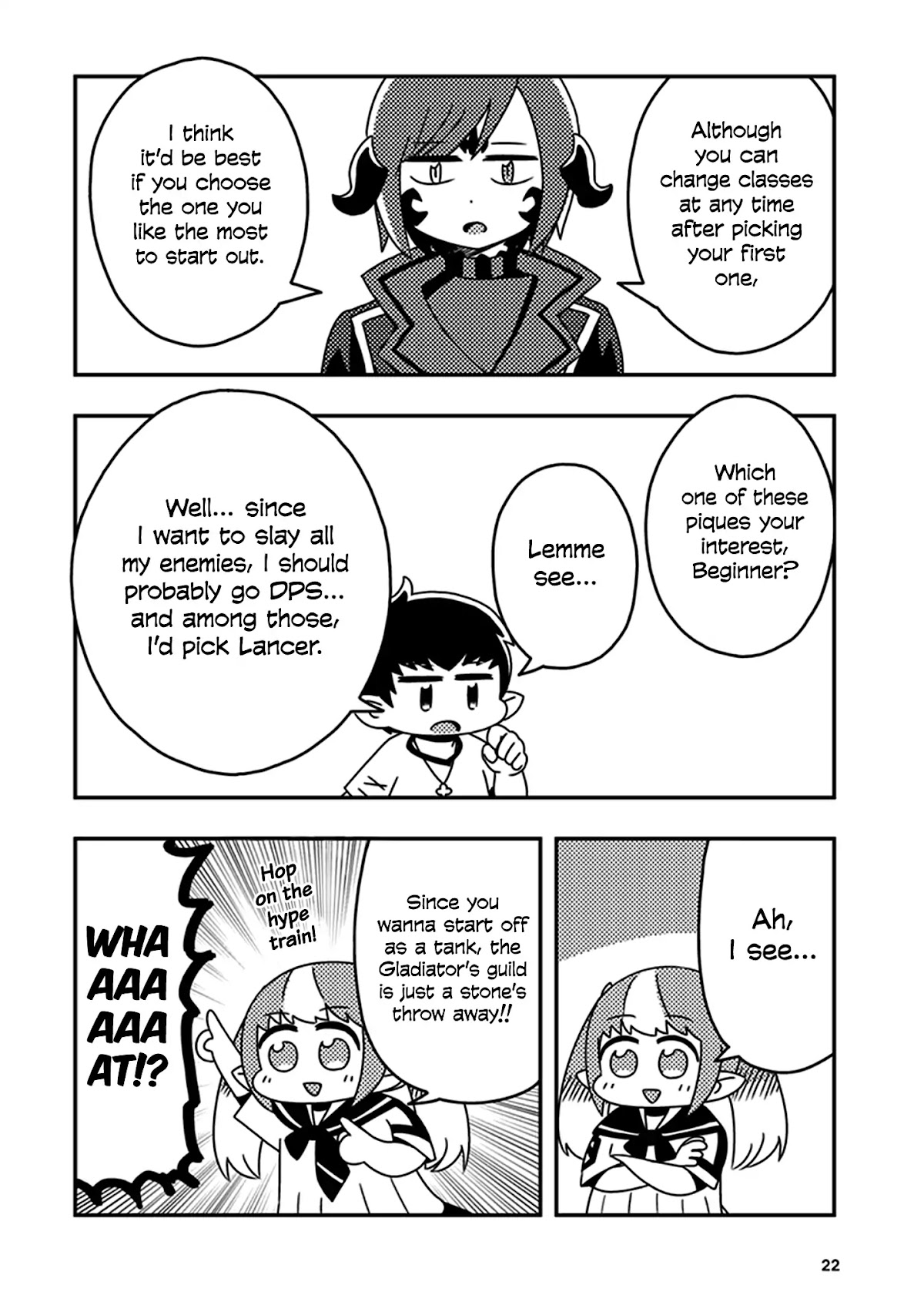 Final Fantasy XIV: Lalafell-sensei Will Teach You! Chapter 2 page 6 - Chapter 2: Let's Pick A Role