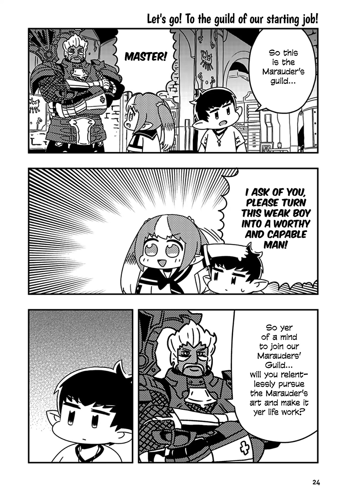 Final Fantasy XIV: Lalafell-sensei Will Teach You! Chapter 2 page 8 - Chapter 2: Let's Pick A Role
