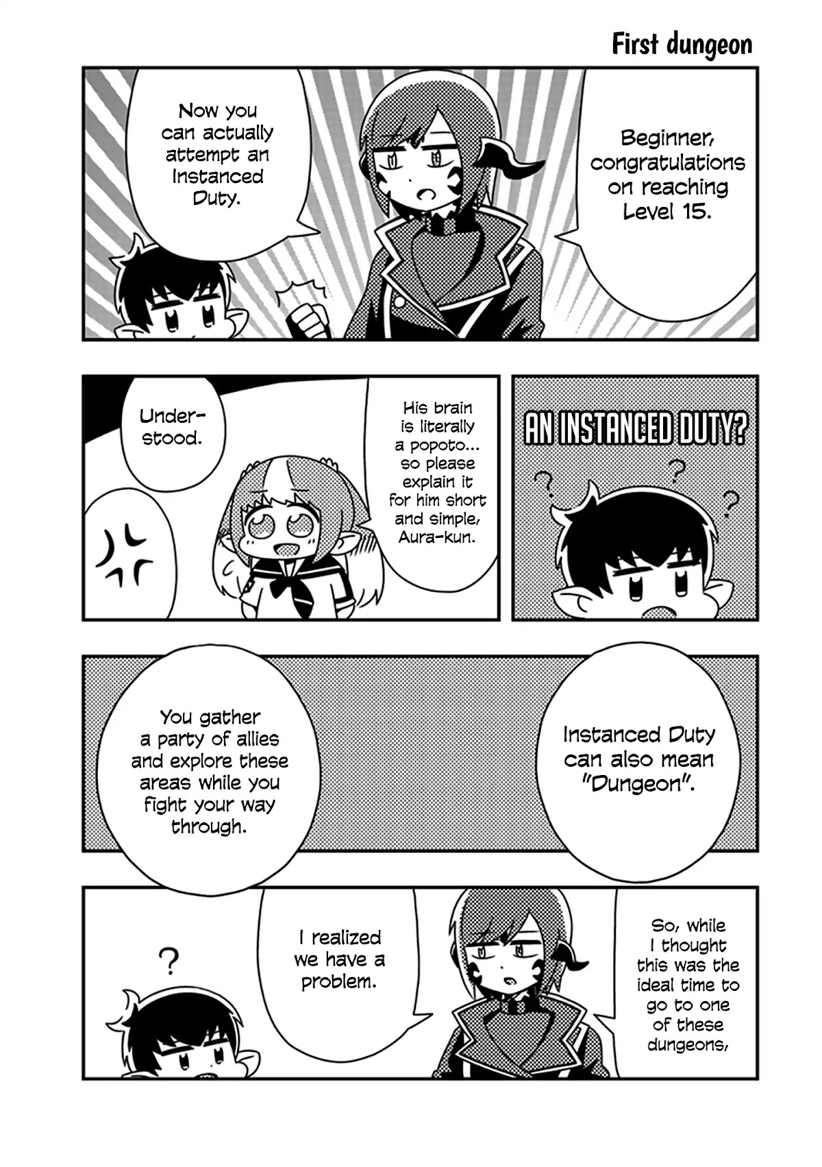 Final Fantasy XIV: Lalafell-sensei Will Teach You! Chapter 3 page 5 - Chapter 3: First Dungeon