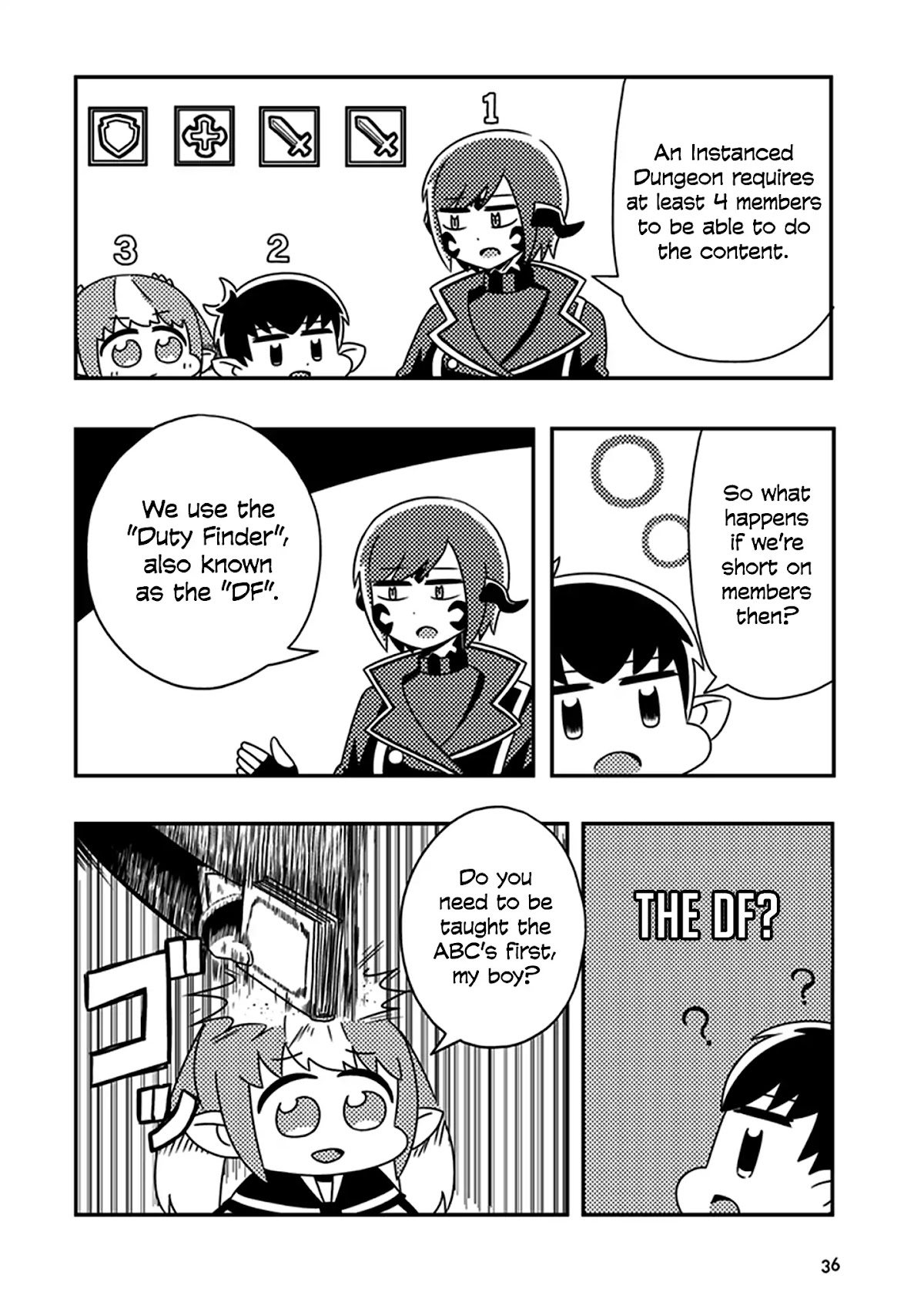 Final Fantasy XIV: Lalafell-sensei Will Teach You! Chapter 3 page 6 - Chapter 3: First Dungeon