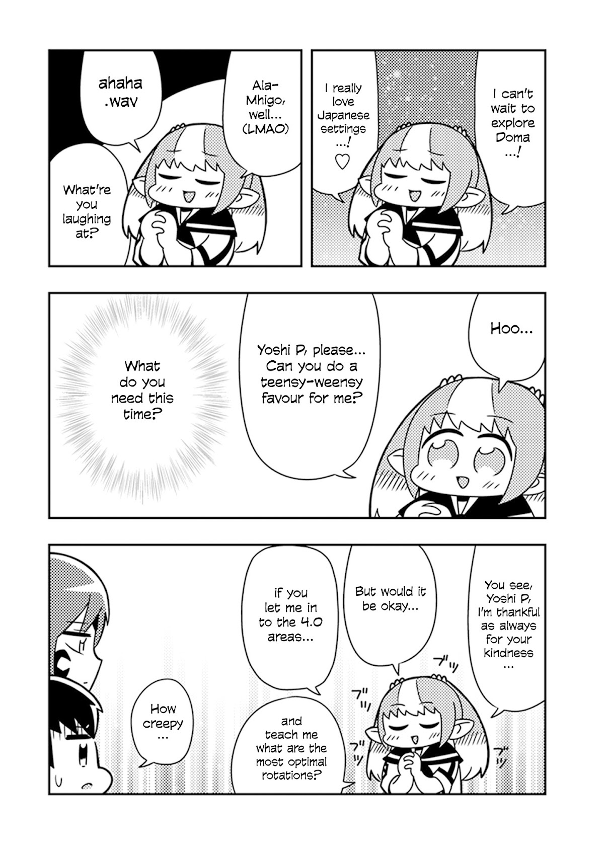 Final Fantasy XIV: Lalafell-sensei Will Teach You! Chapter 5 page 12 - Chapter 5: Ul'dah