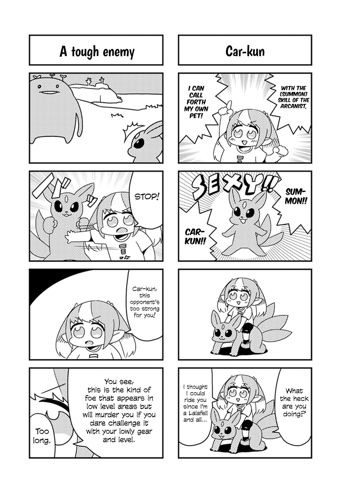 Final Fantasy XIV: Lalafell-sensei Will Teach You! Chapter 6.1 page 4 - Chapter 6.1: Omake (Part 1)