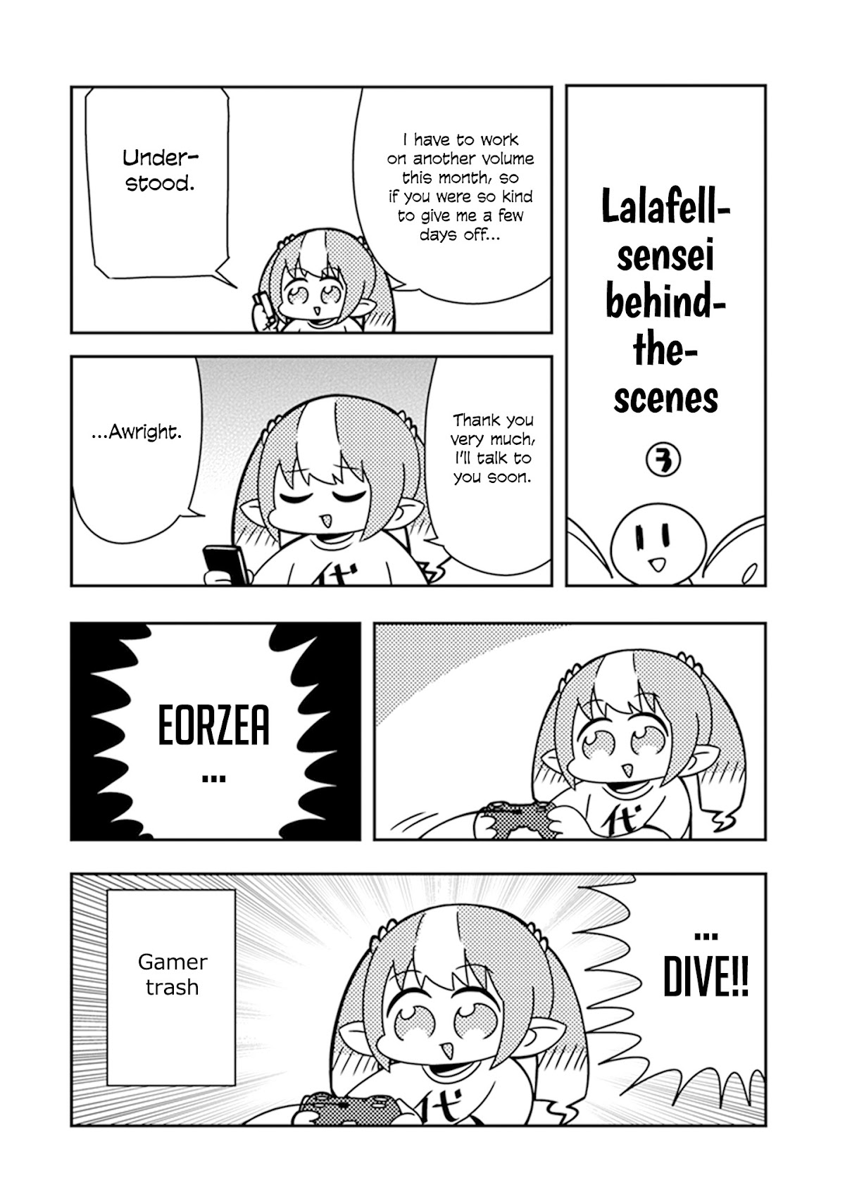 Final Fantasy XIV: Lalafell-sensei Will Teach You! Chapter 6.2 page 6 - Chapter 6.2: Omake (Part 2)