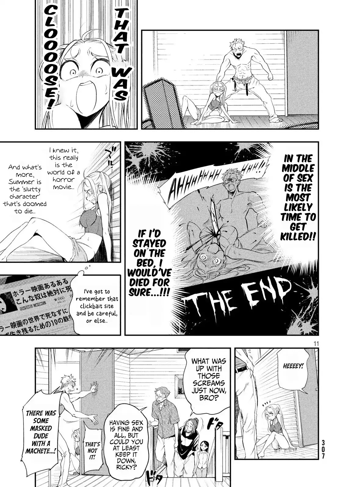 Final Girl Chapter 0 page 11 - Chapter 0: Oneshot