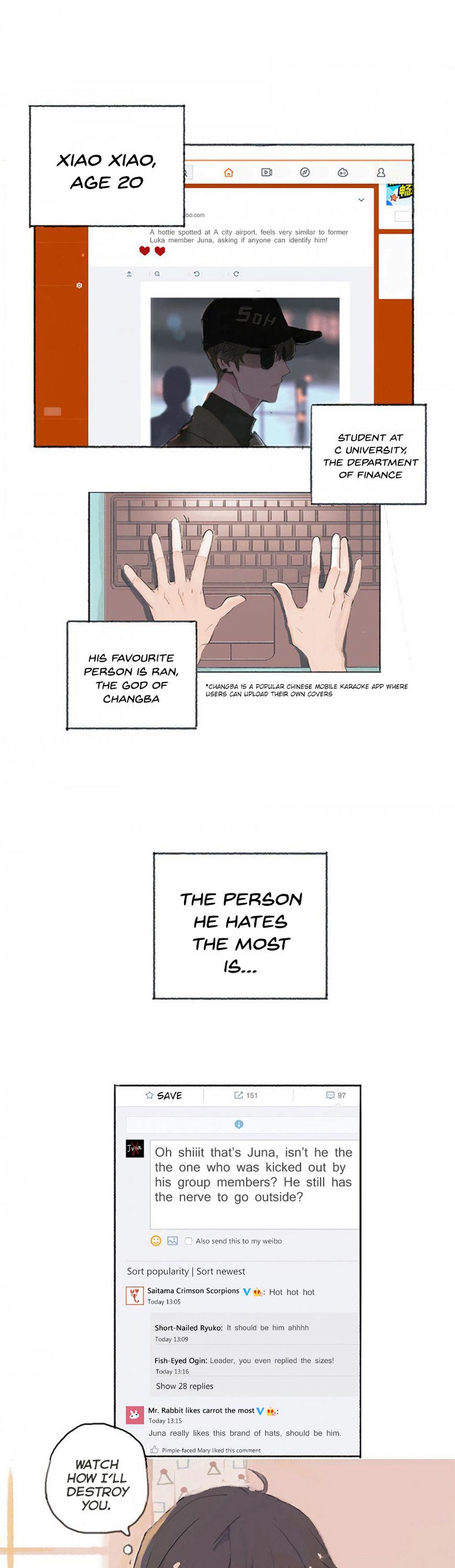 Finally Living Together with my Anti-Fan Chapter 1 page 1 - Chapter 1