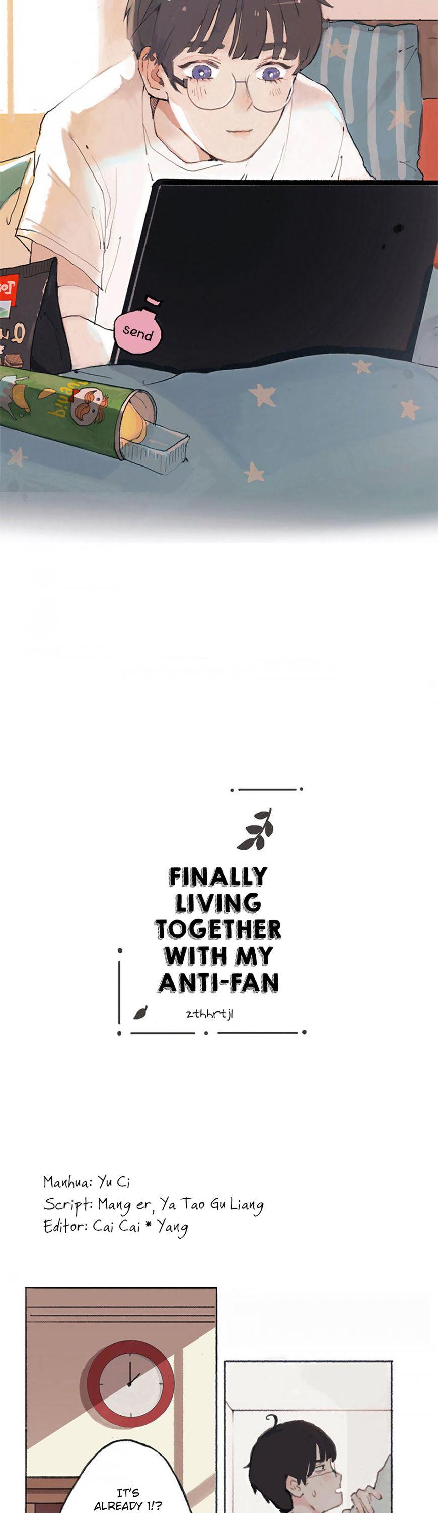 Finally Living Together with my Anti-Fan Chapter 1 page 2 - Chapter 1