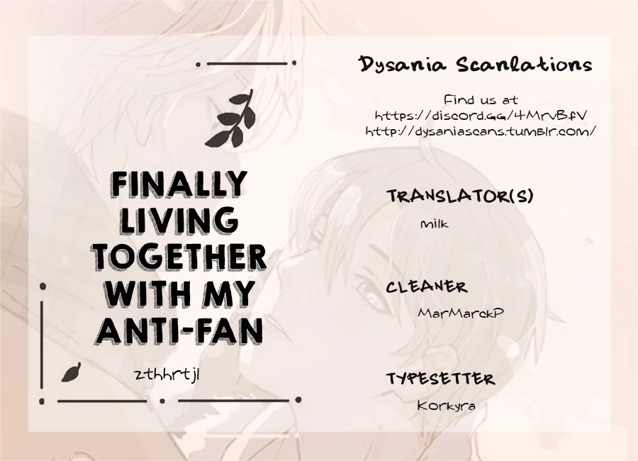 Finally Living Together with my Anti-Fan Chapter 11 page 17 - Chapter 11: Why Is It so Hard to Make an Apology