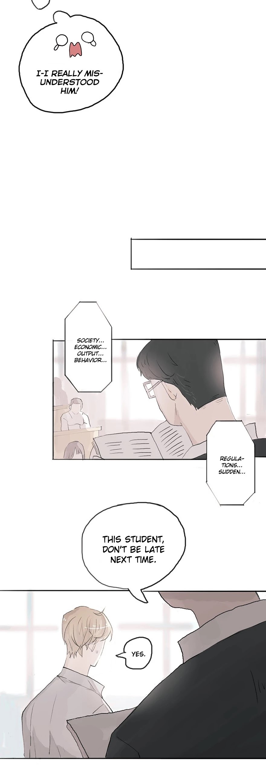 Finally Living Together with my Anti-Fan Chapter 11 page 6 - Chapter 11: Why Is It so Hard to Make an Apology