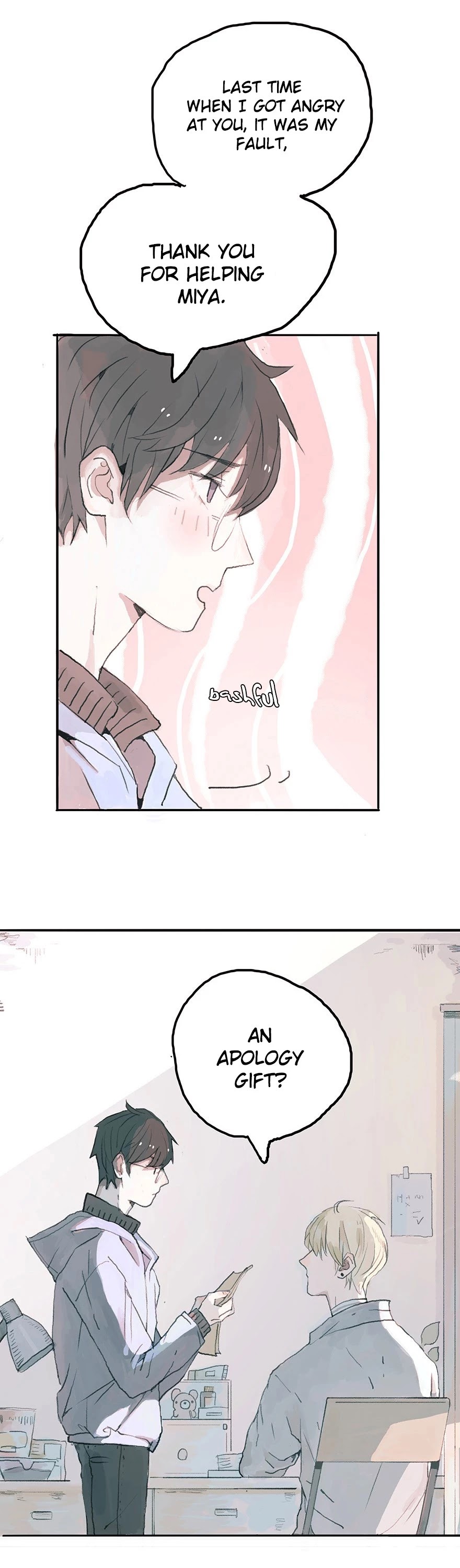 Finally Living Together with my Anti-Fan Chapter 12 page 4 - Chapter 12: The Steel Straight Man's Transformation
