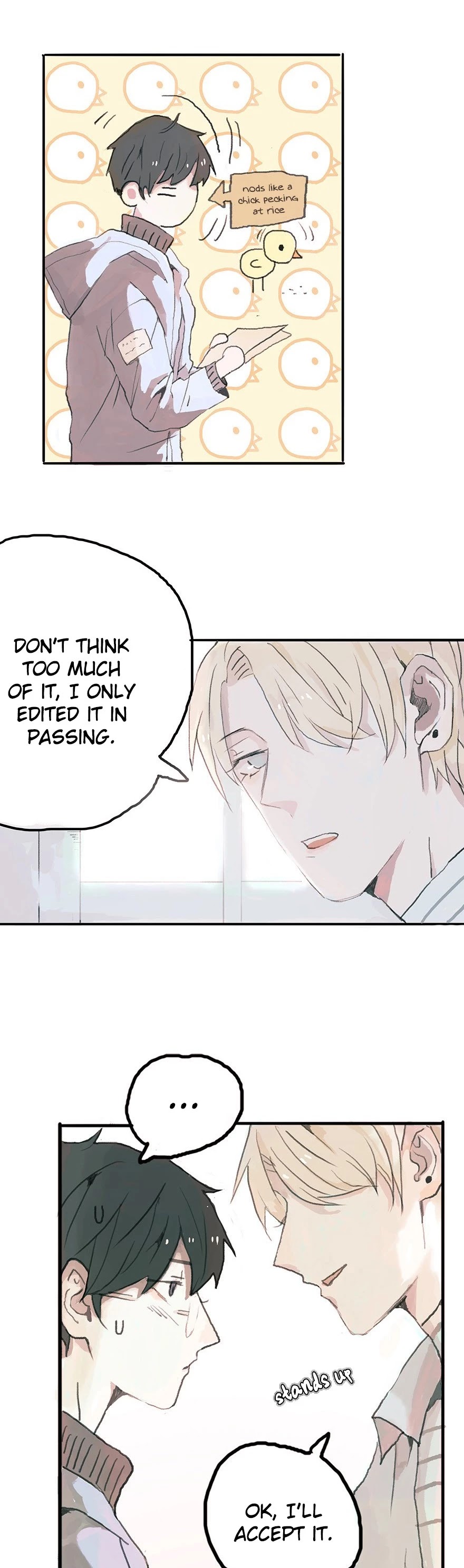 Finally Living Together with my Anti-Fan Chapter 12 page 5 - Chapter 12: The Steel Straight Man's Transformation